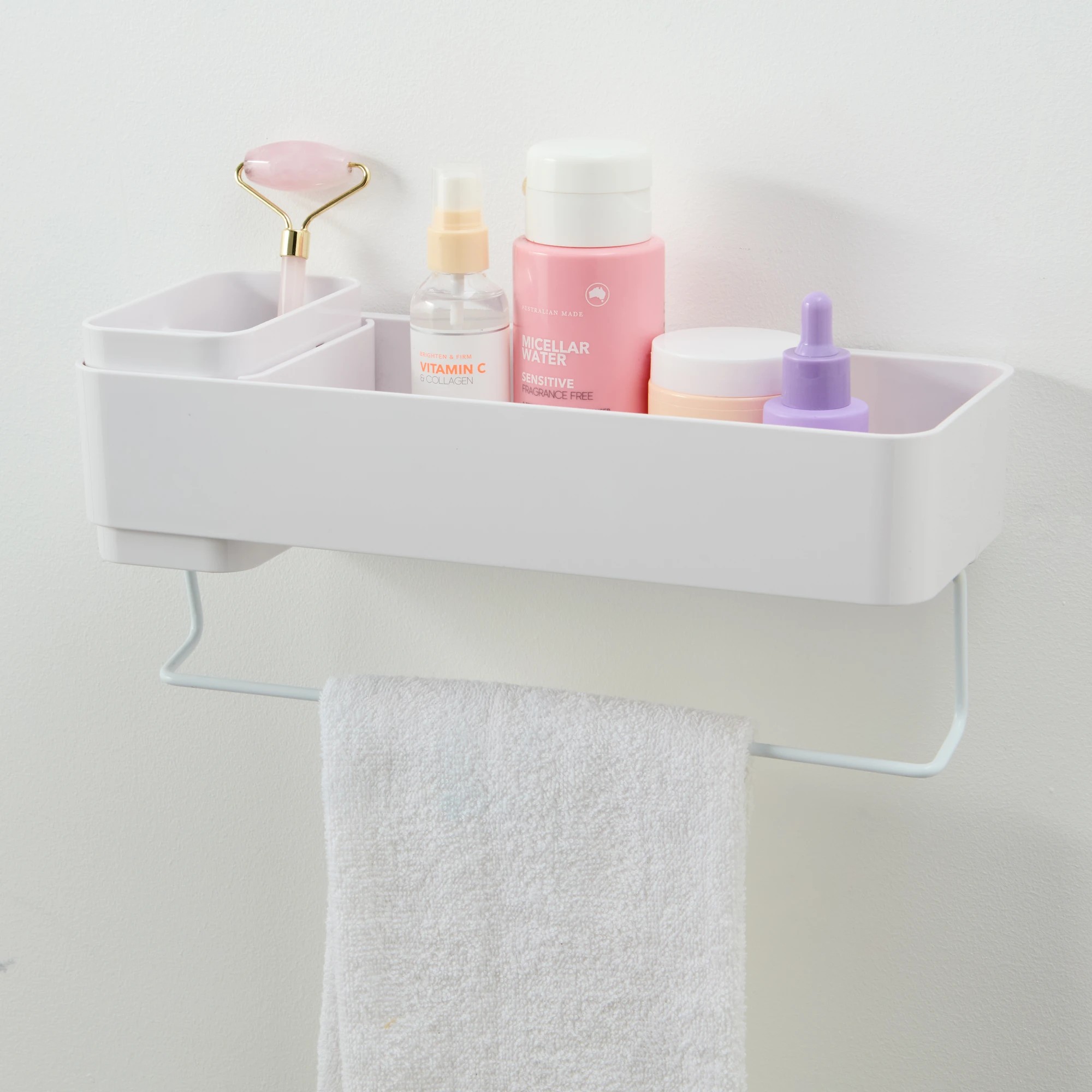 1 Adhesive Shower Caddy, 1 of 10