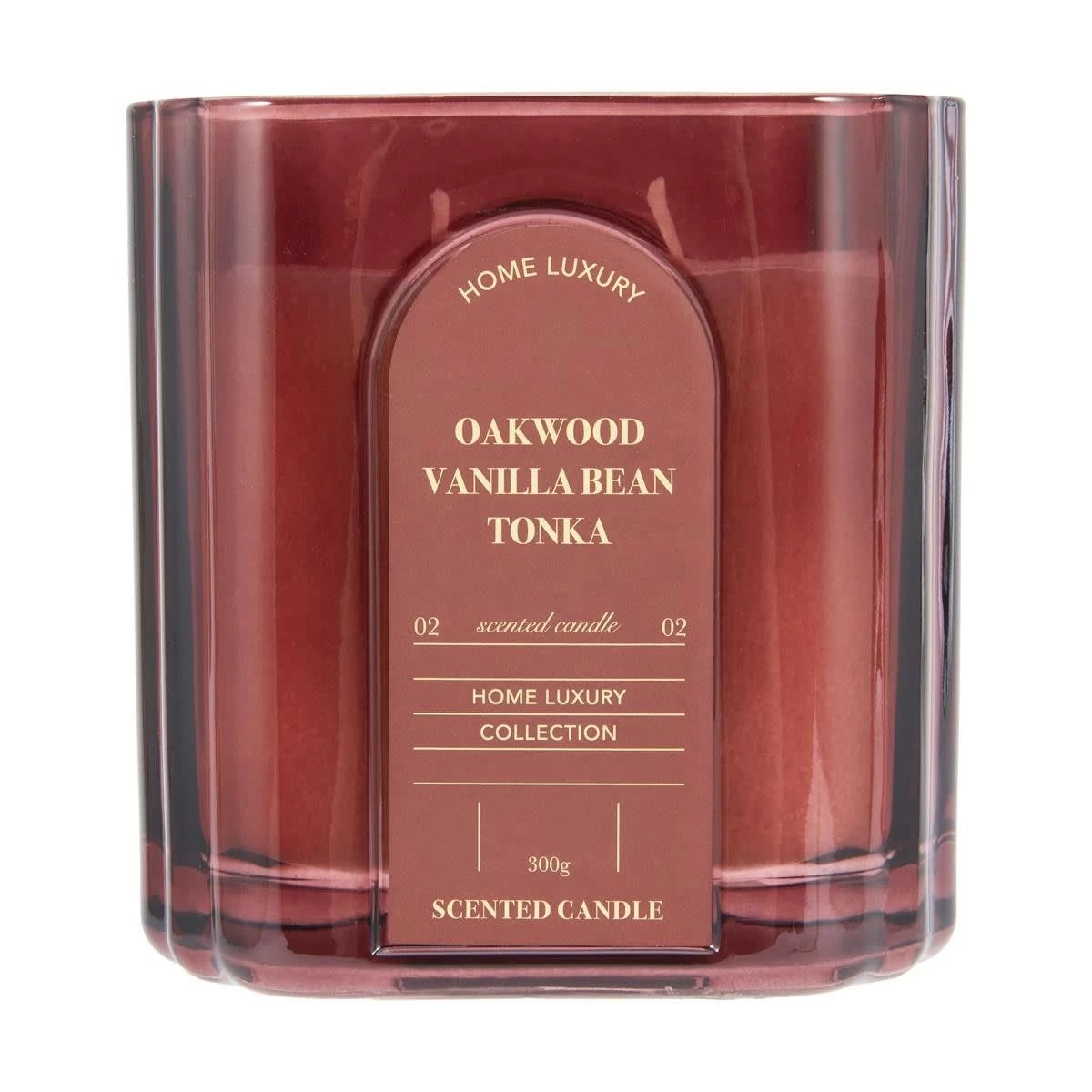 1 Oakwood Home Retreat Glass Candle, 1 of 4