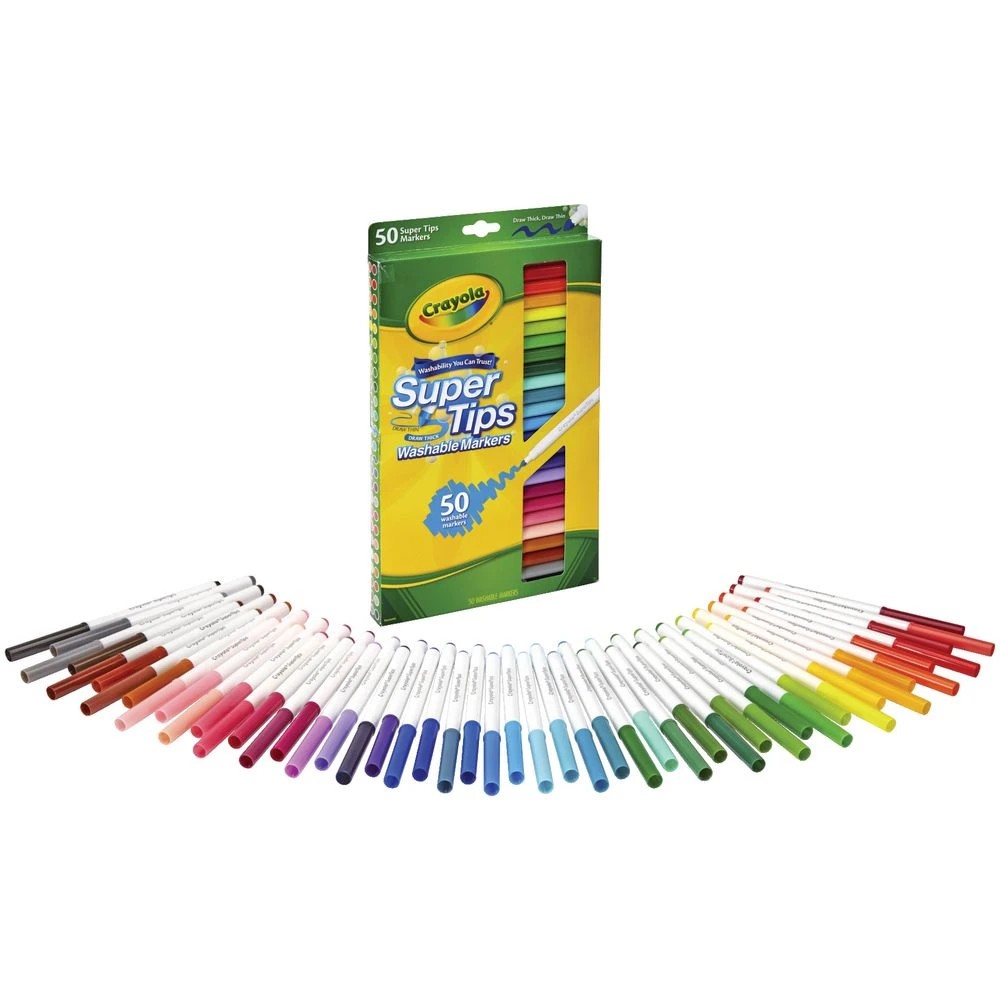2 Crayola SuperTips Markers 50 Pack, 2 of 3