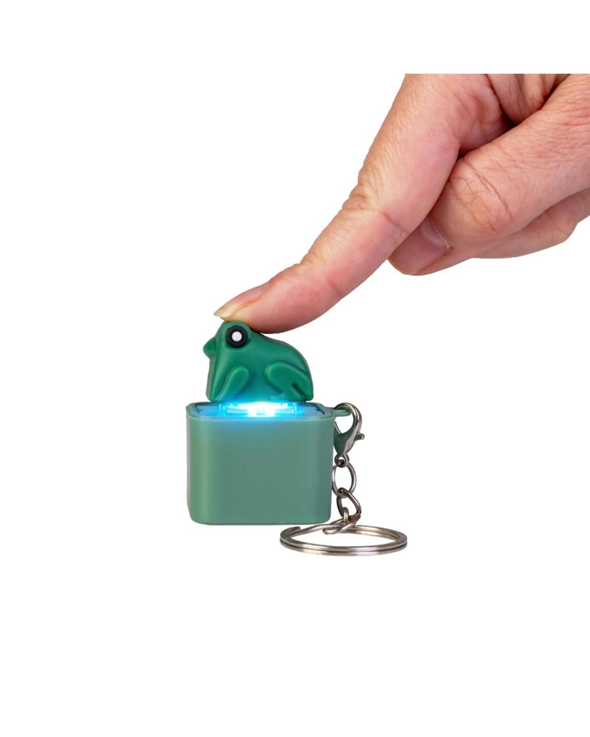 3 MDI Fidget Fingers Sound Clicker Frog Keychain, 3 of 5