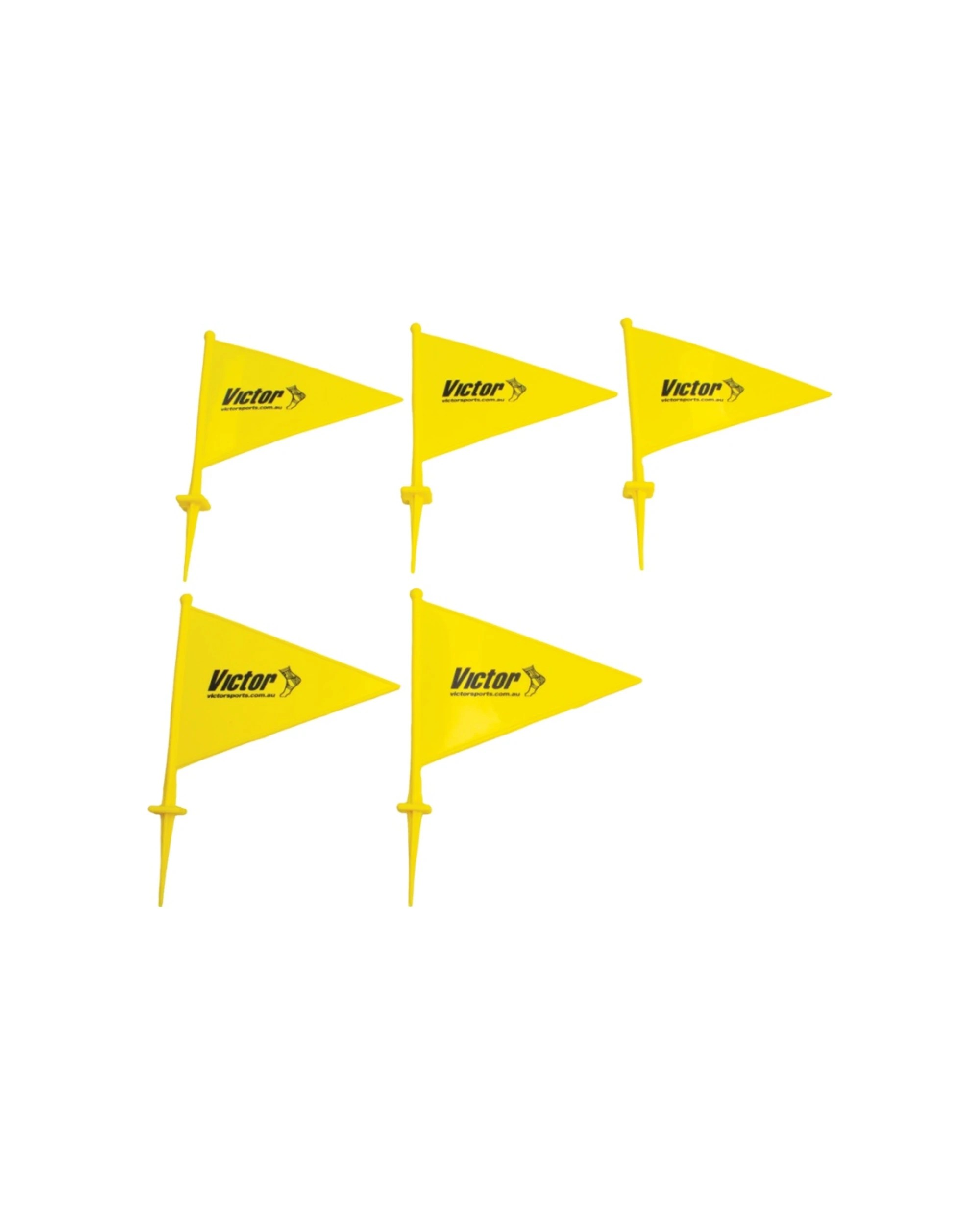 4 Victor Sports 20pc Field Marker Flag Durable Plastic PVC Set - Multi, 4 of 7