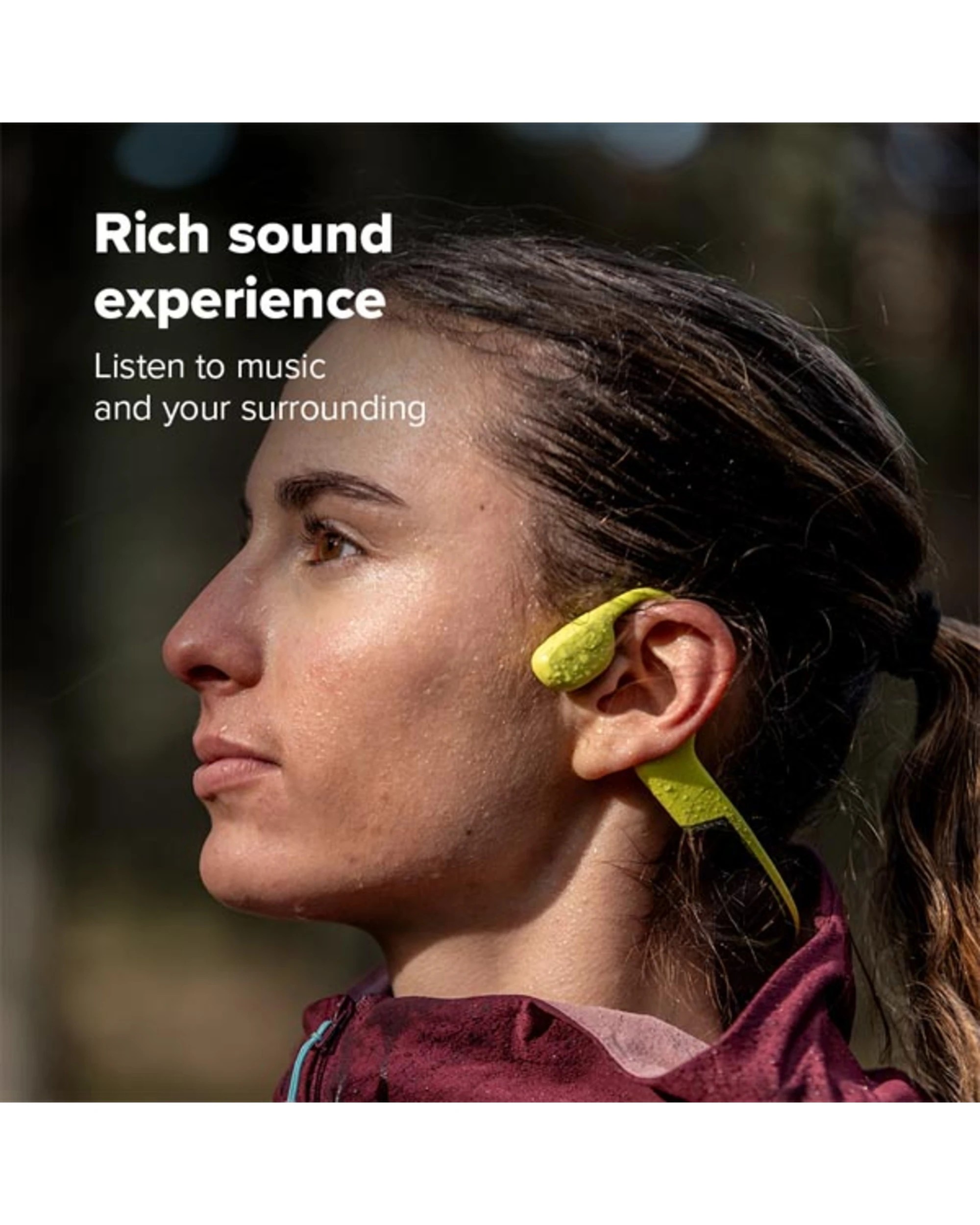 7 Suunto SONIC Bone Conduction Headphones (Coral), 7 of 10