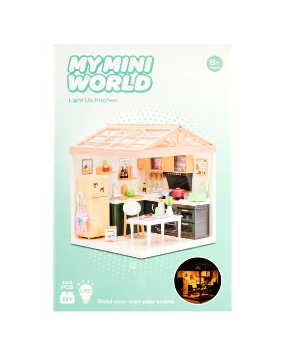 144 Piece My Mini World Light Up Kitchen Playset