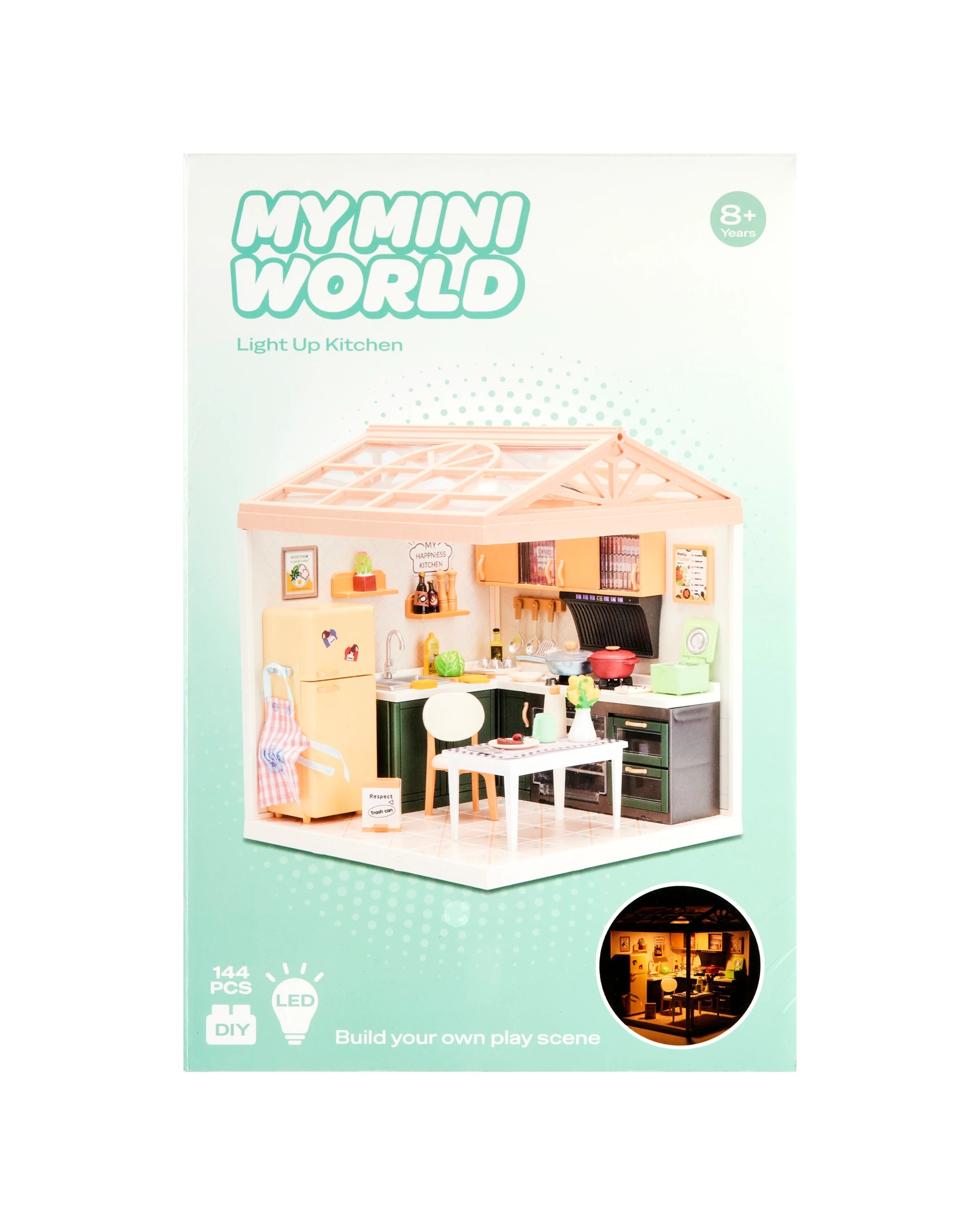 1 144 Piece My Mini World Light Up Kitchen Playset, 1 of 2