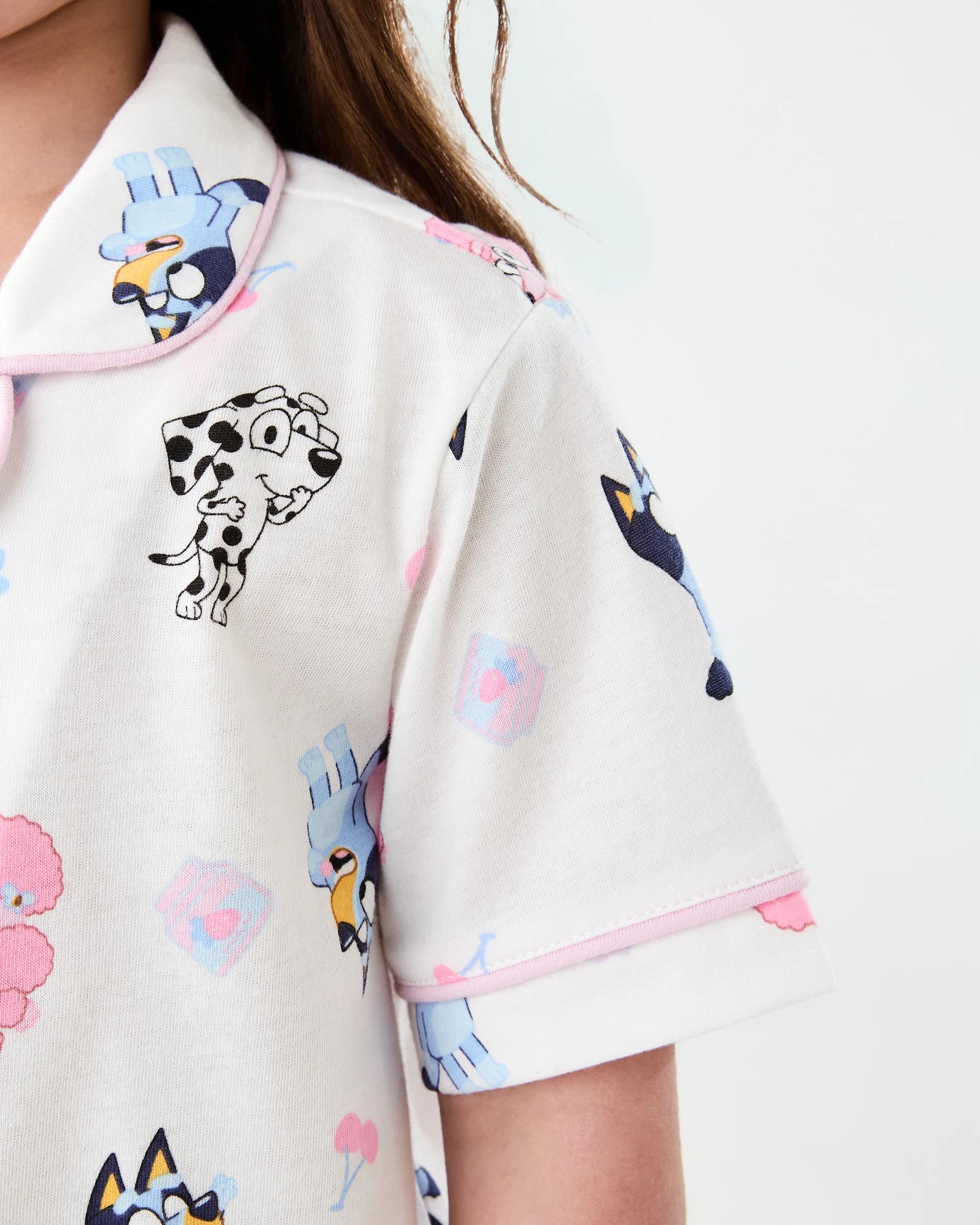 5 Bluey License Button Down Pyjama Set Lg Bluey, 5 of 8