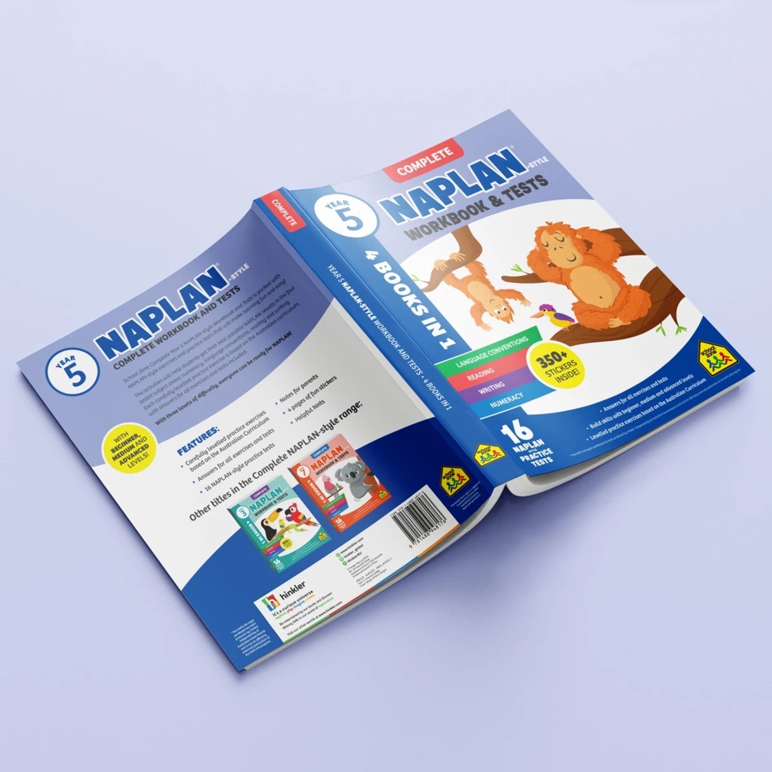 4 Naplan-Style Complete Workbook and Tests Year 5: 4 Books in 1 - Book, 4 of 4
