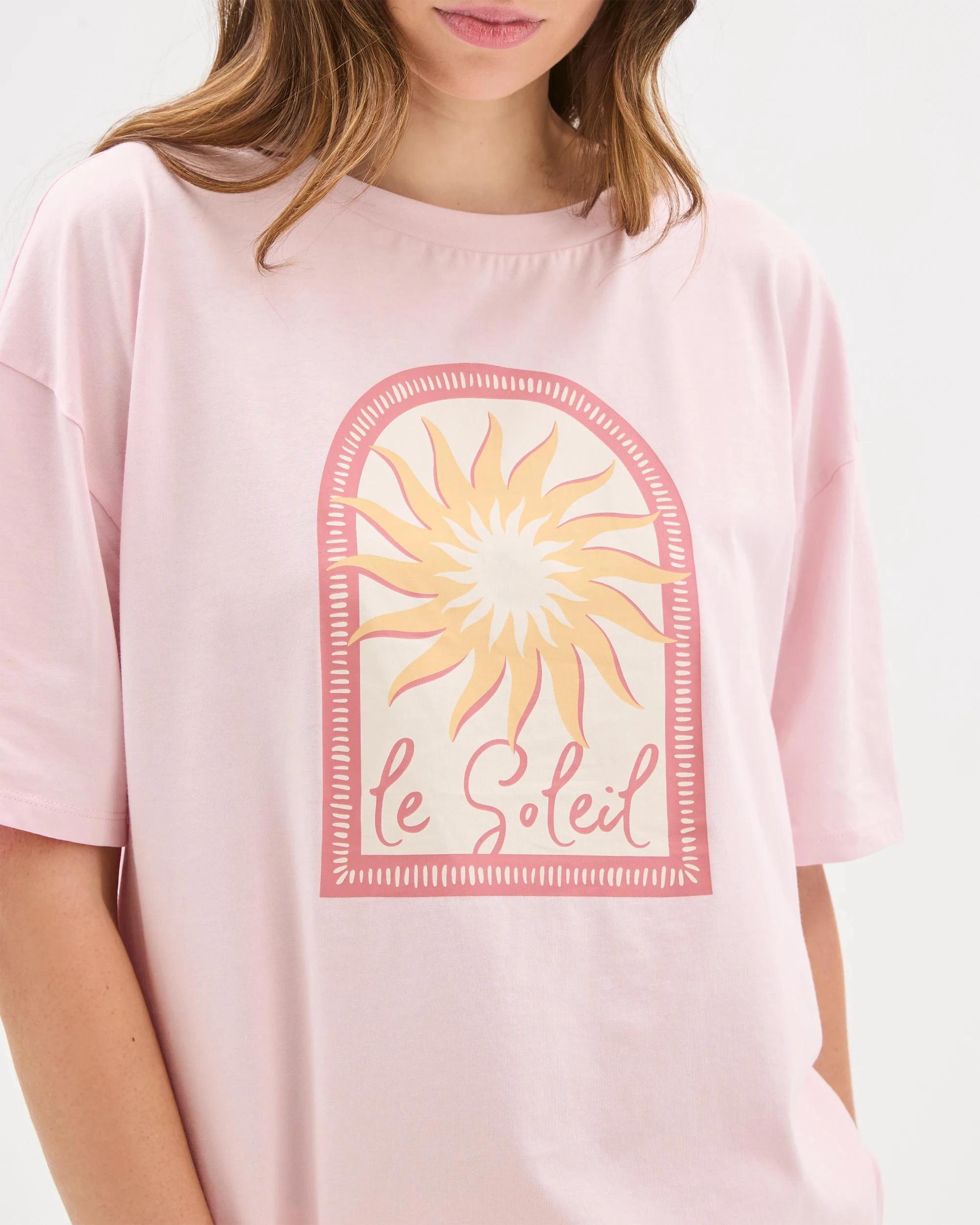 6 Target Australian Cotton T-Shirt and Shorts Pyjama Set LE SOLEIL, 6 of 7