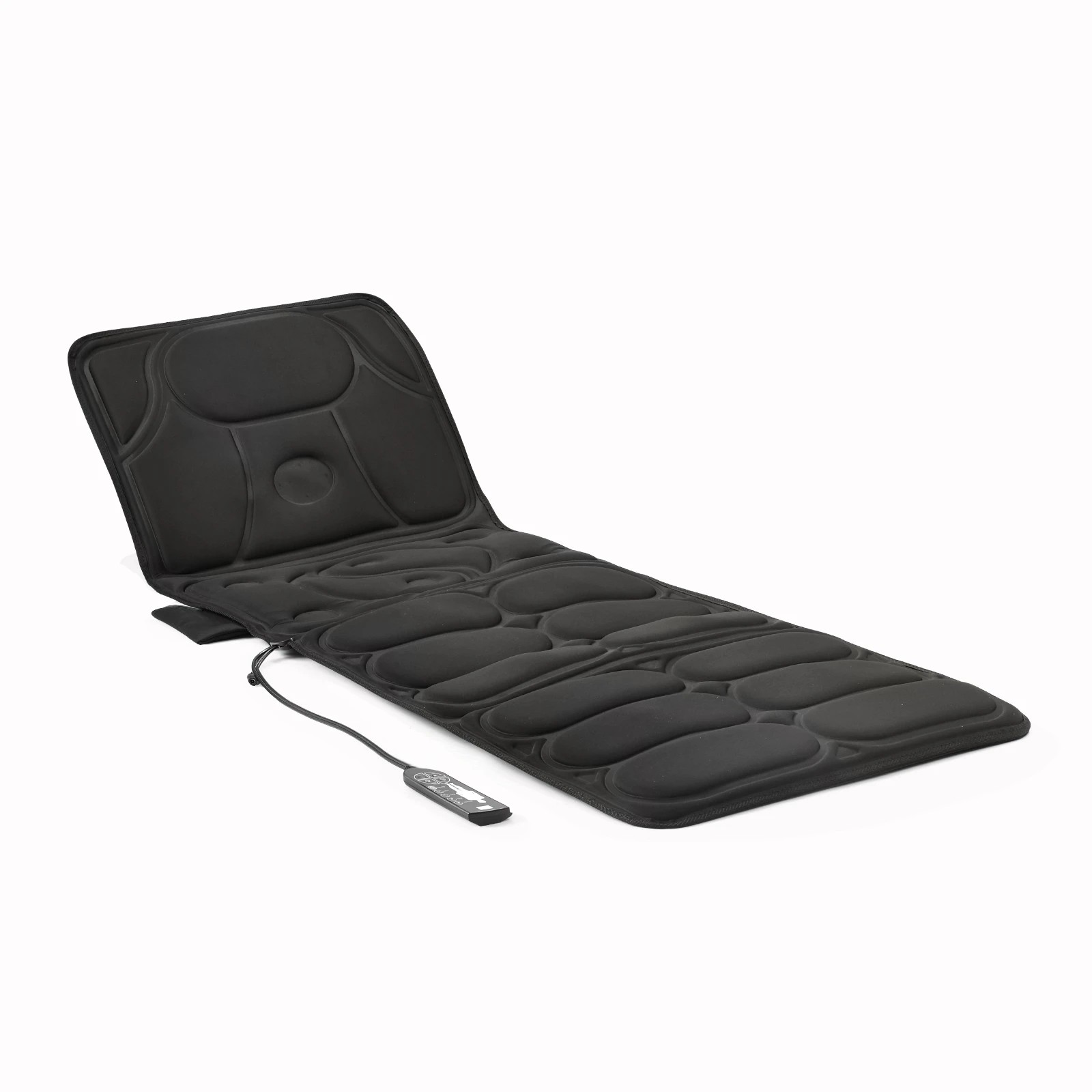 5 HOMASA Heated Massage Mat Electric Heating Pad Body Vibration Massager for Shoulder Back Buttock Leg 10 Motors Mattress, 5 of 6