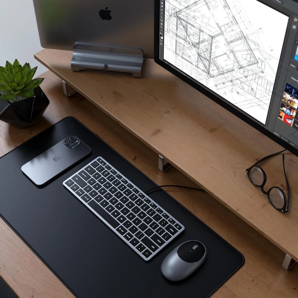 6 Satechi Slim W1 USB-C Wired Keyboard Space Grey, 6 of 7