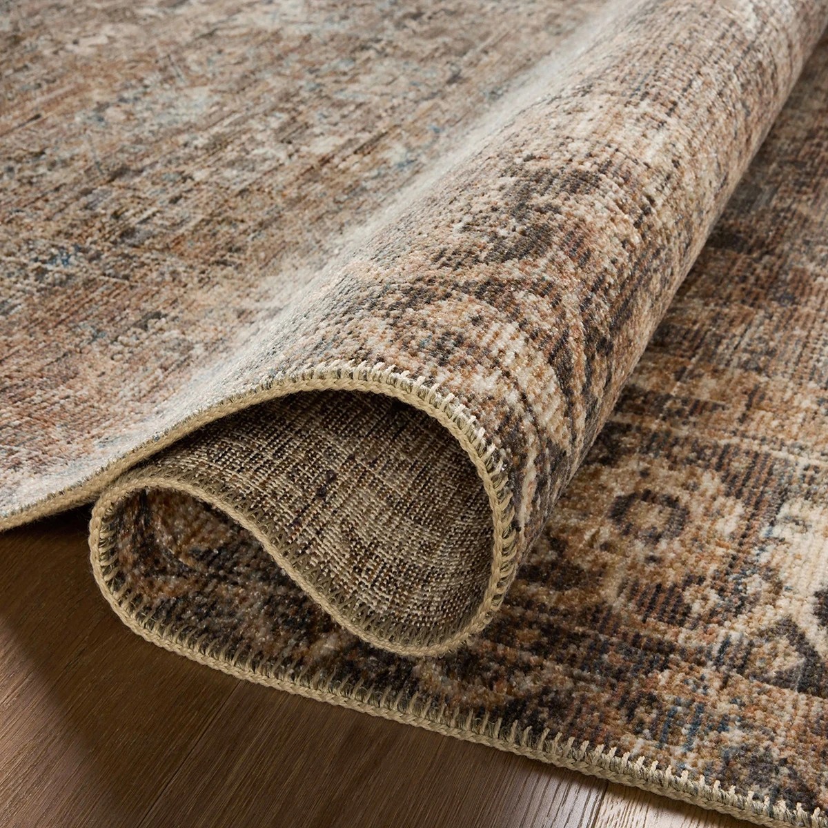 5 Common Ground Rugs Heirloom 07 370x300cm - Extra Large Power Loomed Floor Rug - Brown, 5 of 7