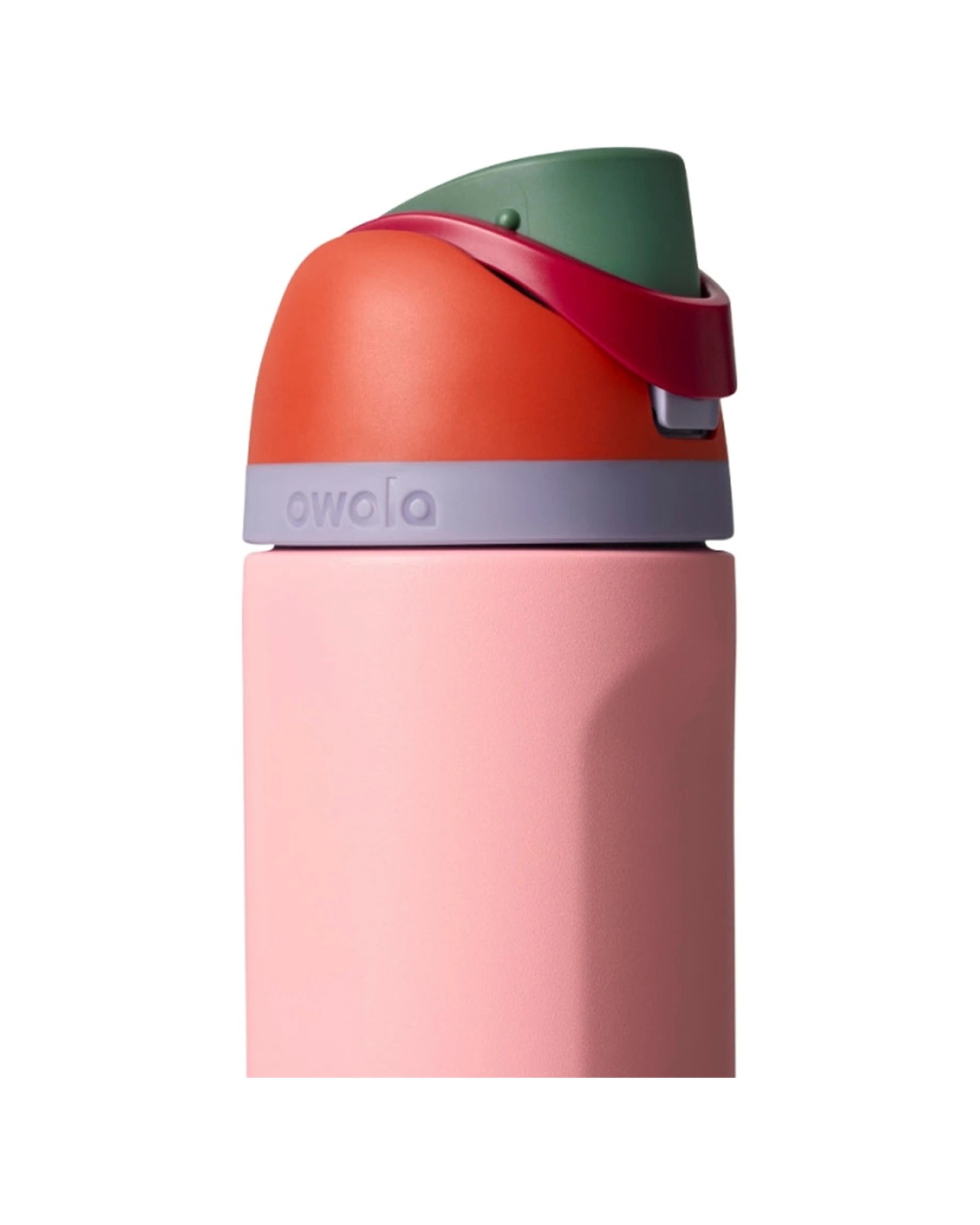 4 Owala FreeSip Stainless Steel Insulated 24oz Water Drink Bottle Sugar High - Red, 4 of 5