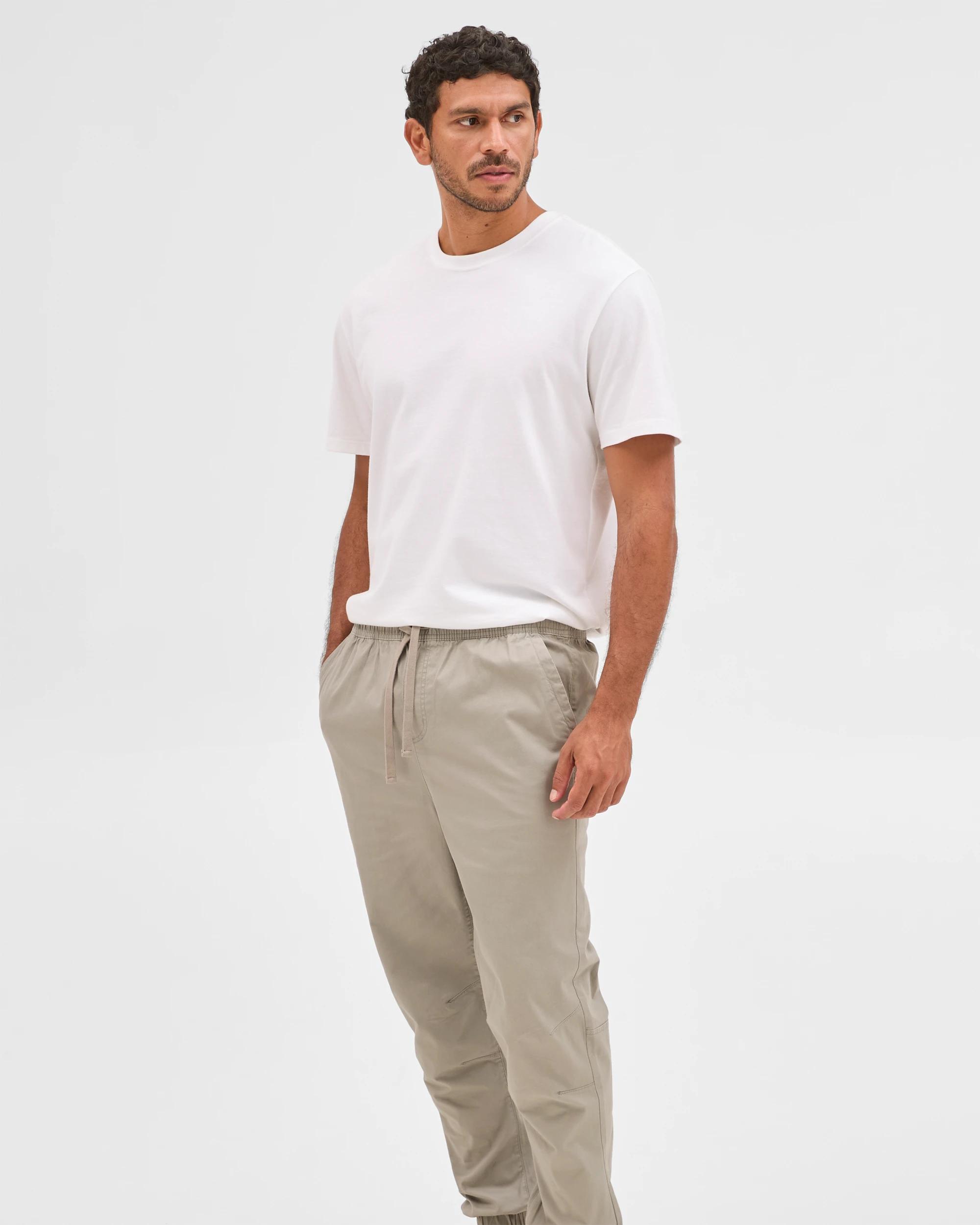 5 Target Man Australian Cotton Woven Jogger Pants ELEPHANT, 5 of 7