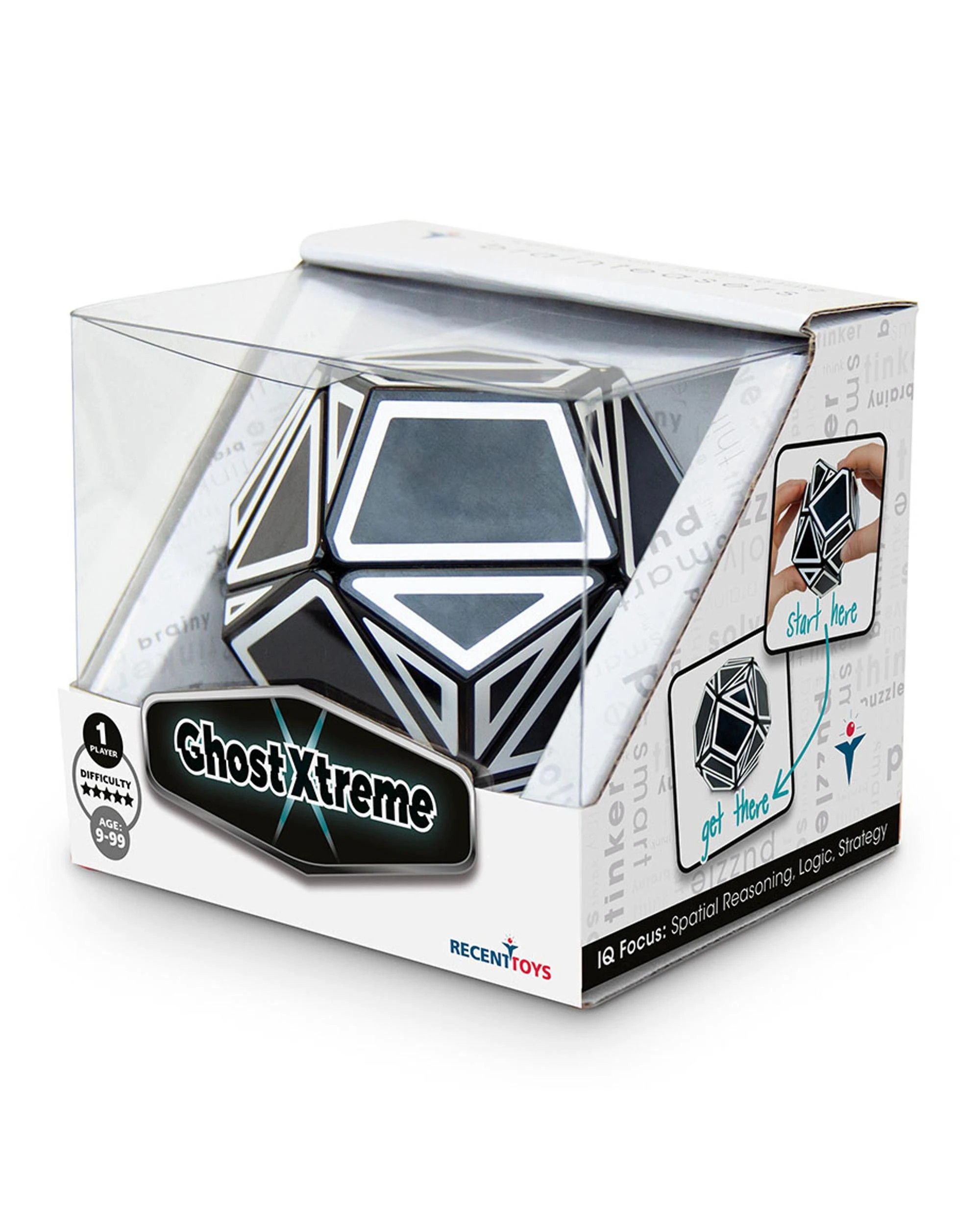 1 Ghost Xtreme Puzzle Cube, 1 of 1
