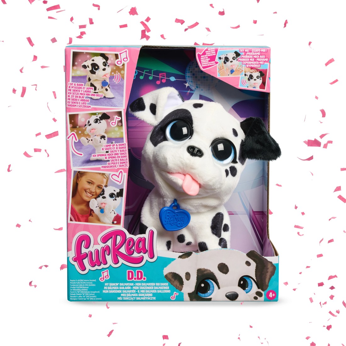 1 furReal D.D. My Dancin' Dalmatian Plush Toy, 1 of 4