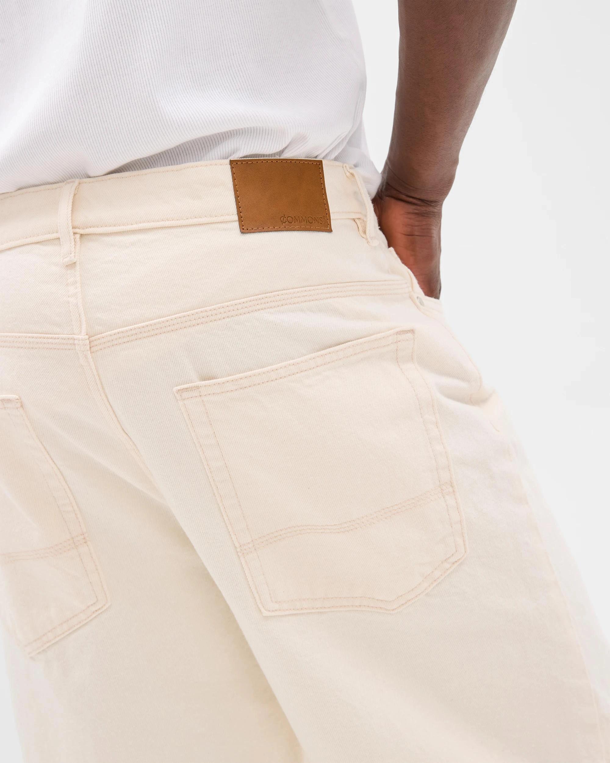 6 Loose Denim Shorts - Commons ECRU, 6 of 6