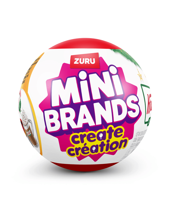 Mini Brands Create Krispy Kreme Holiday Series 1 Capsule by ZURU - Assorted