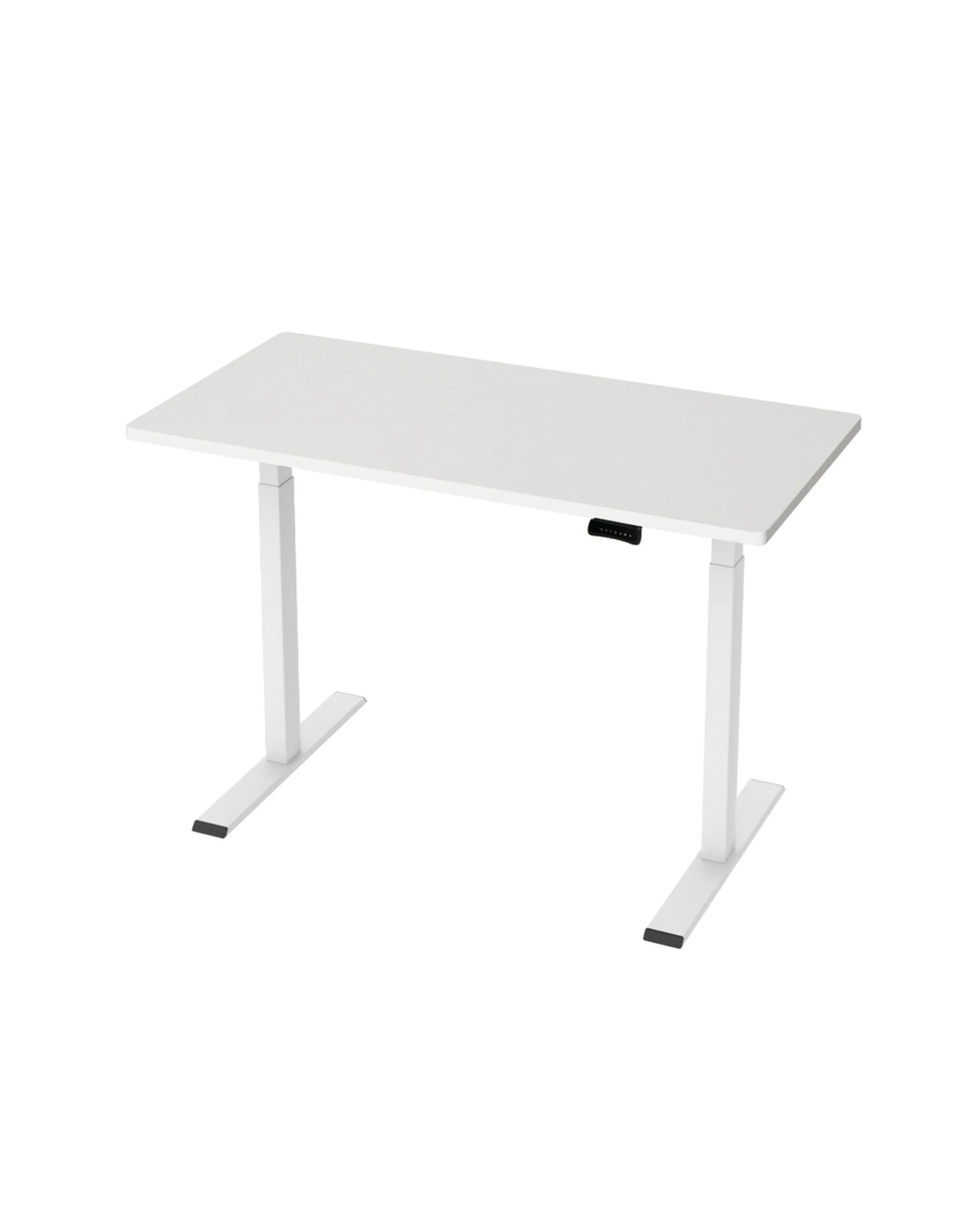 1 Artiss Standing Desk Motorised Dual Motor 120CM - White, 1 of 7