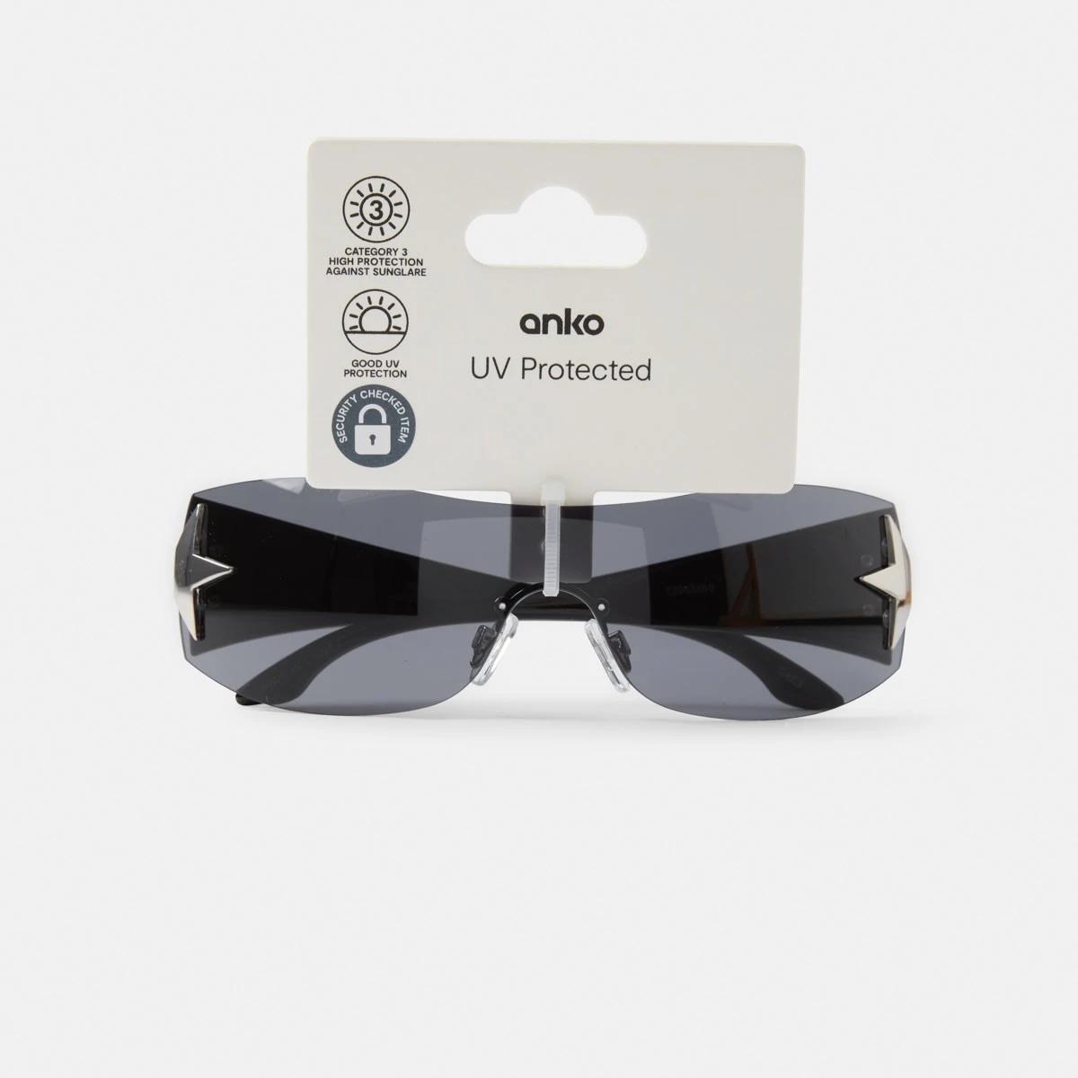 6 Sports Star Sunglasses Black, 6 of 6