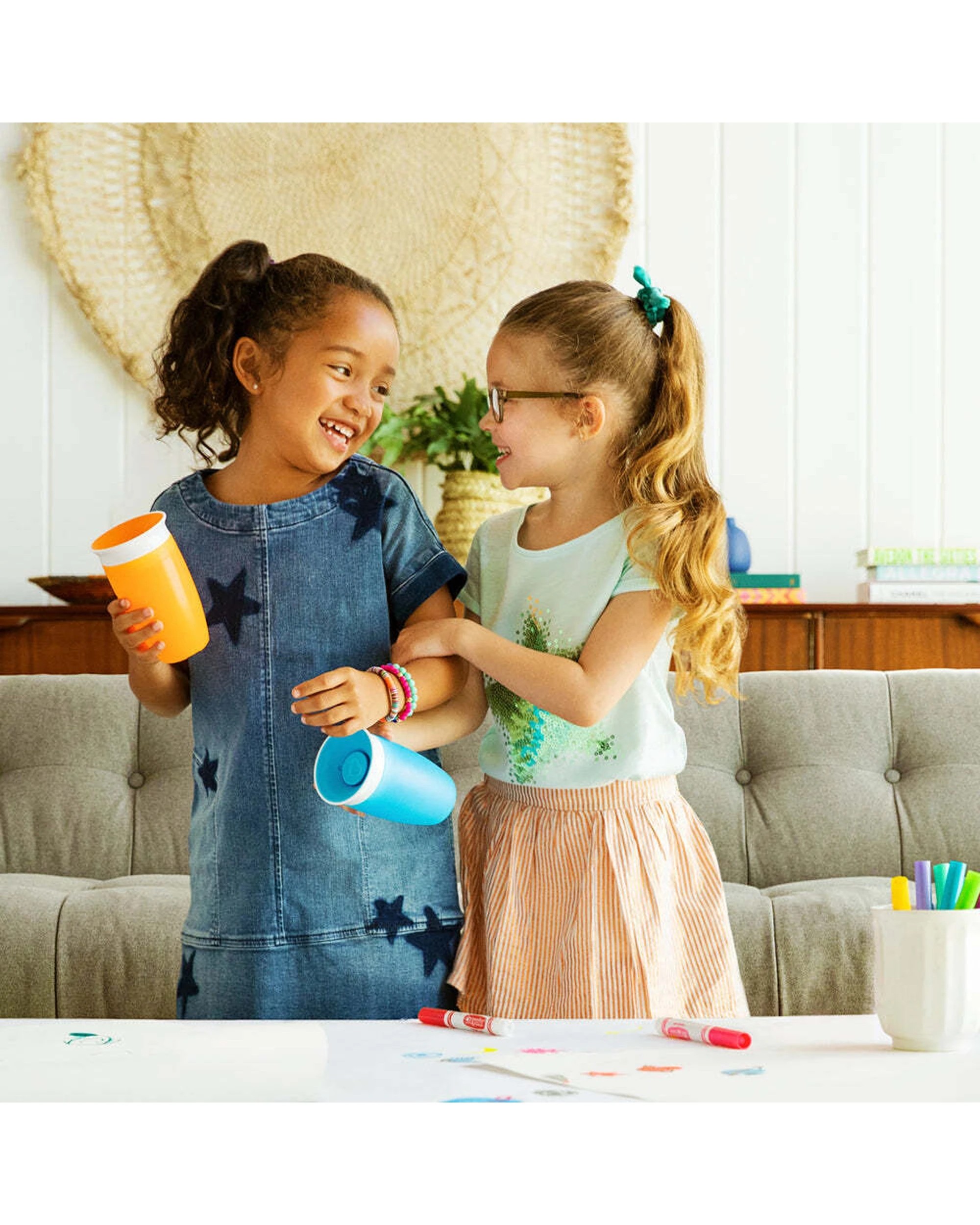 5 Munchkin Miracle 360 Sippy Cup Anti Spill 295ml Dishwasher Safe 12 Months - Blue, 5 of 5