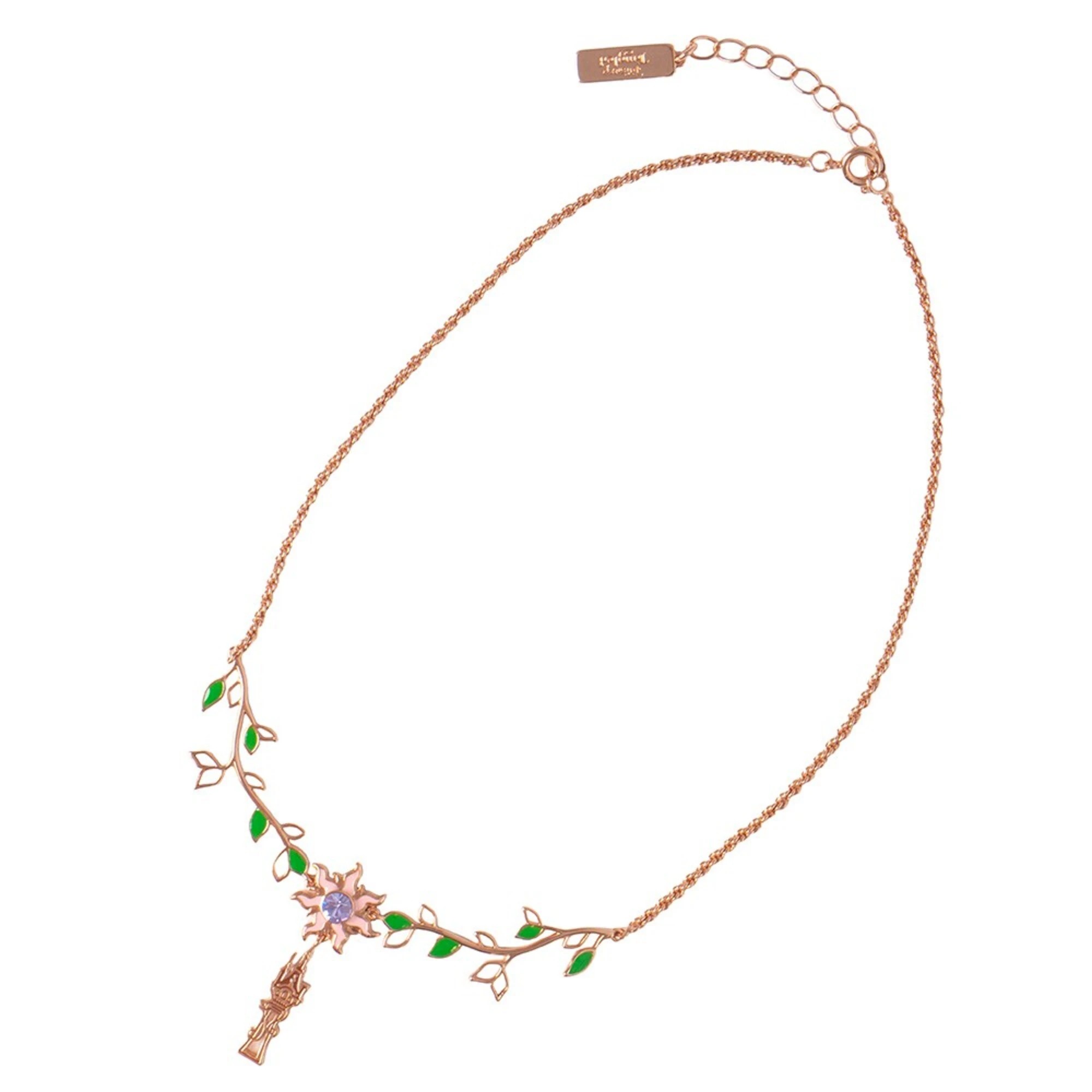 2 Disney - Tangled Tower Necklace - Rose Gold, 2 of 3