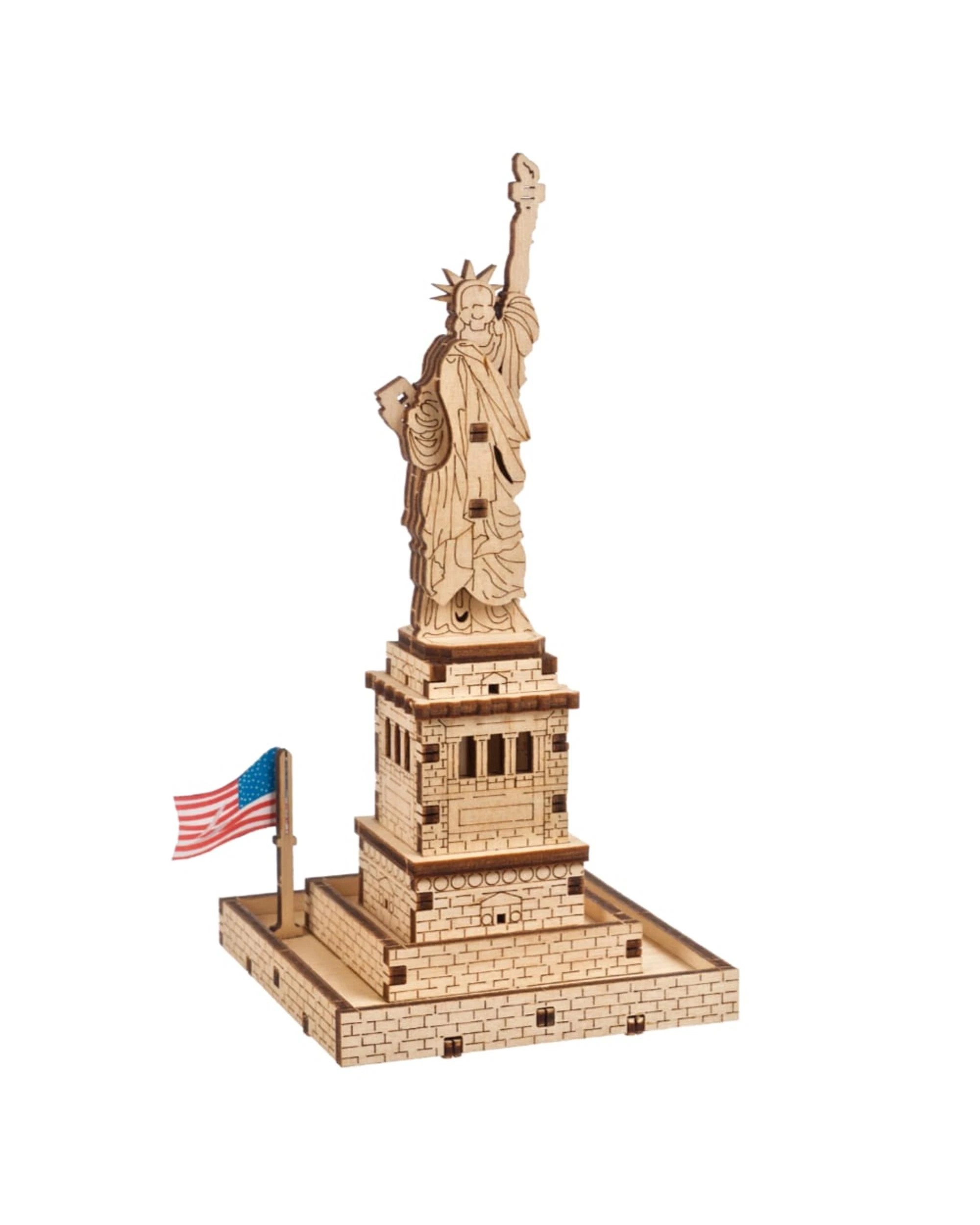 4 UGears Statue of Liberty Model Kit, 4 of 7