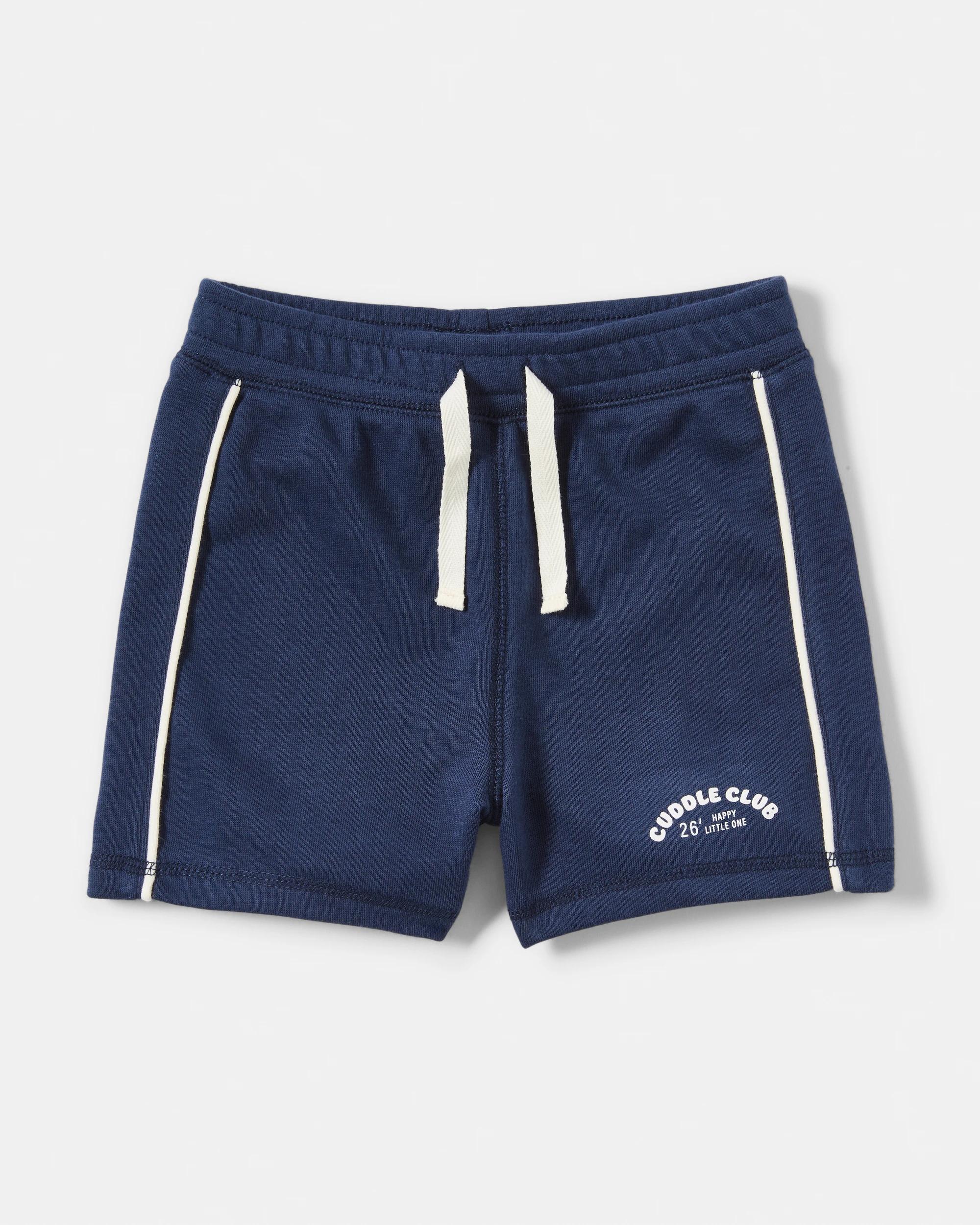 1 Sporty Terry Shorts Nvy Cdle, 1 of 4
