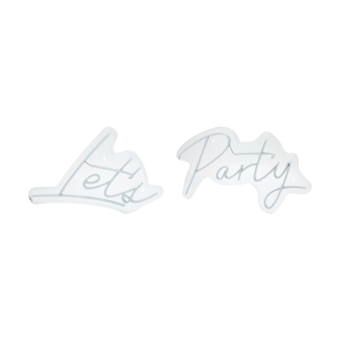 3 Let’s Party Neon Sign - Blue, 3 of 7