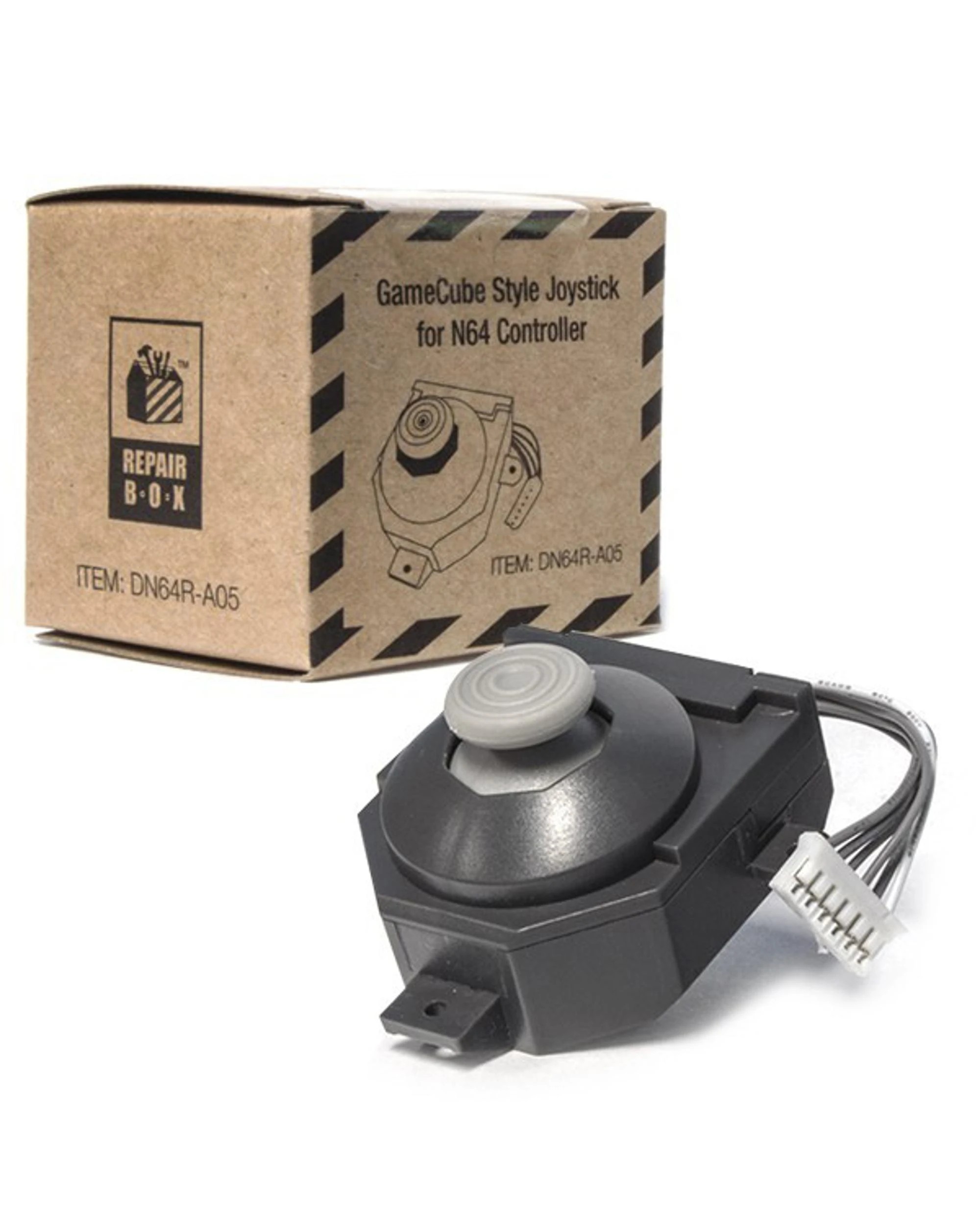 2 N64 Replacement Joystick Toggle Gamecube Style - Black, 2 of 2