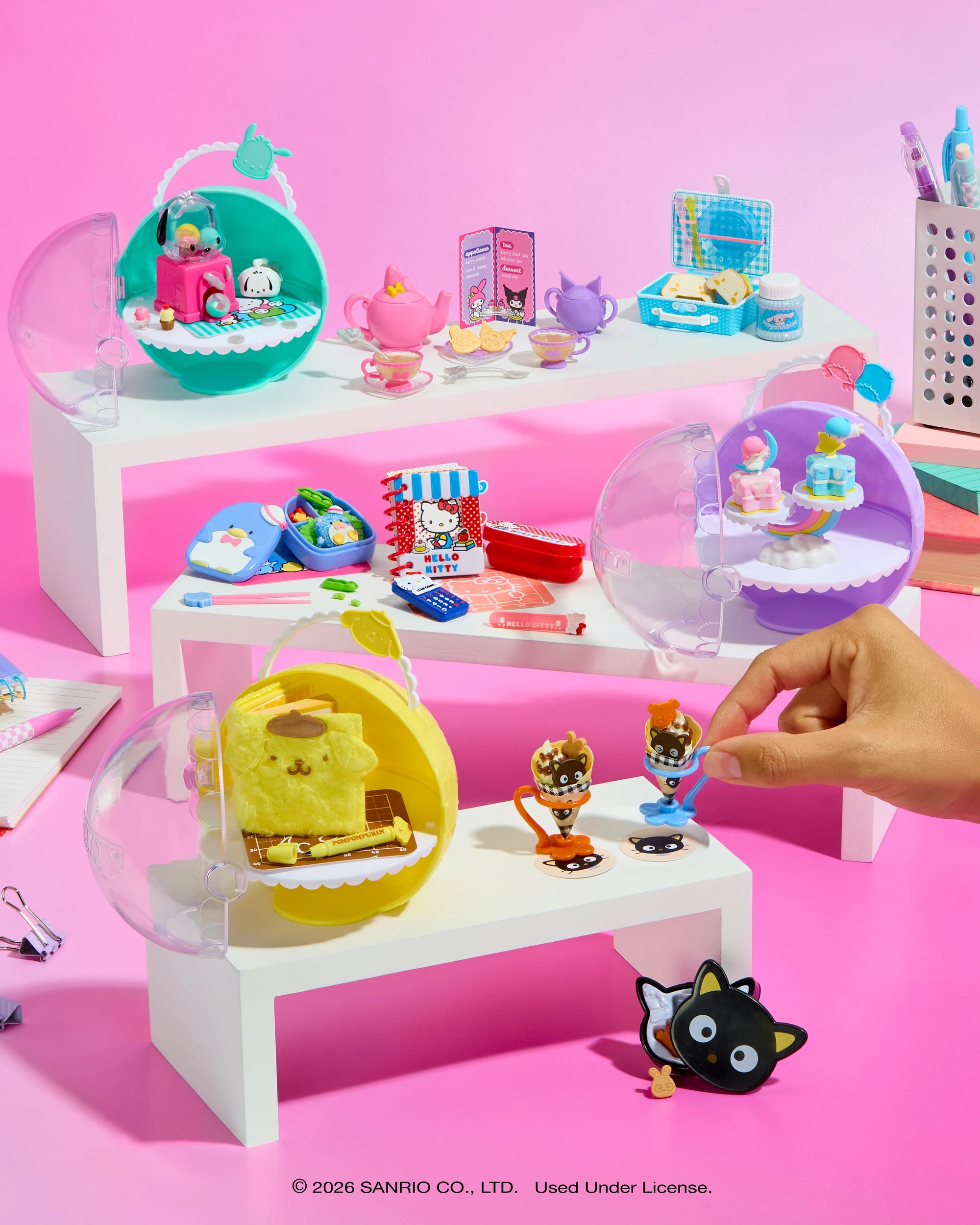 8 MGA's Miniverse Make It Mini Sanrio Hello Kitty and Friends Series 4 - Assorted, 8 of 10