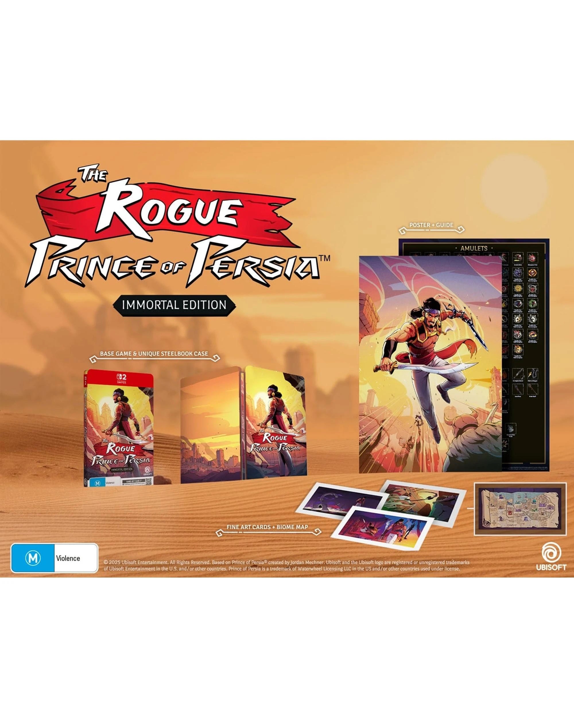 2 The Rogue Prince of Persia Immortal Edition - Switch 2, 2 of 9