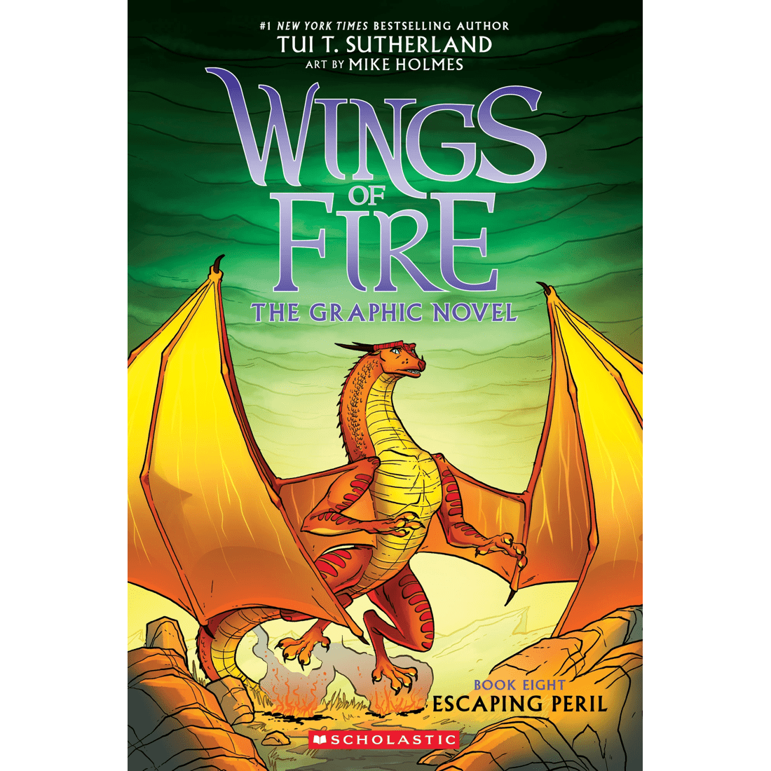 1 Wings of Fire The Graphic Novel: Escaping Peril by Tui T. Sutherland - Book 8, 1 of 1