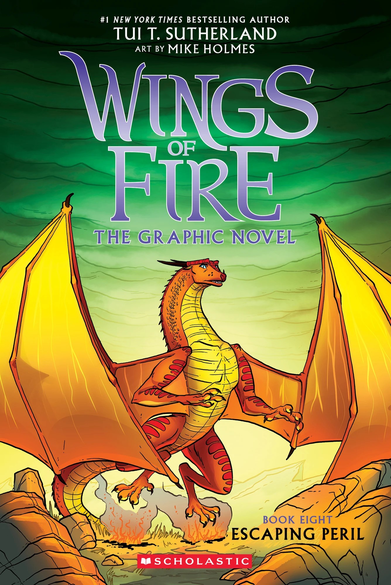 1 Wings of Fire The Graphic Novel: Escaping Peril by Tui T. Sutherland - Book 8, 1 of 1