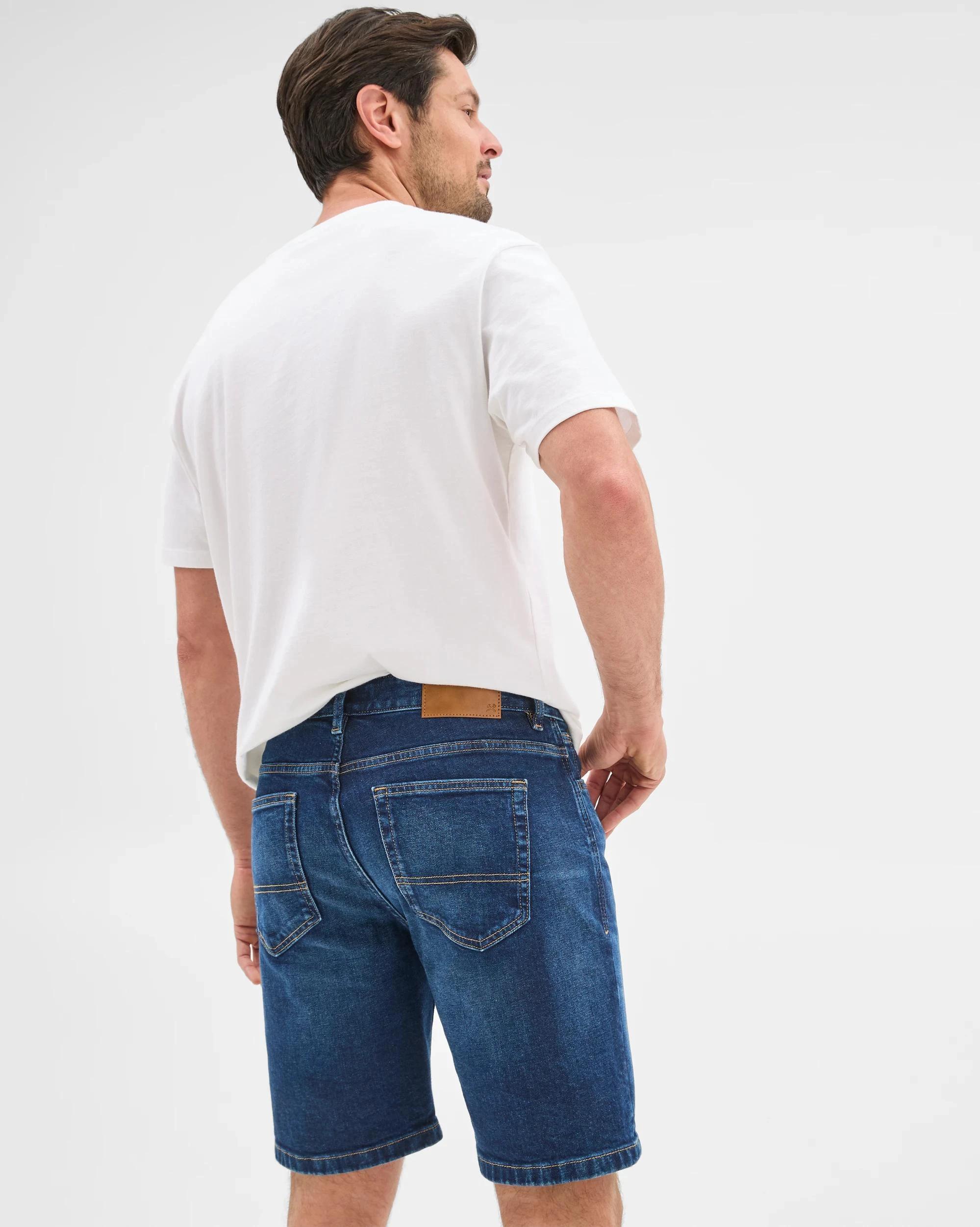 2 Target Denim Shorts DARK BLUE, 2 of 6