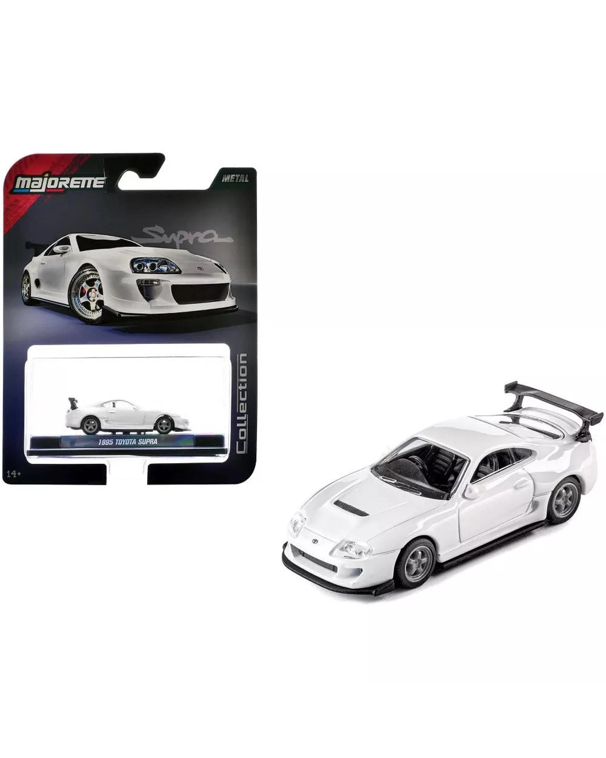 1 Majorette Collection Series 1995 Toyota Supra Diecast Vehicle - White, 1 of 5