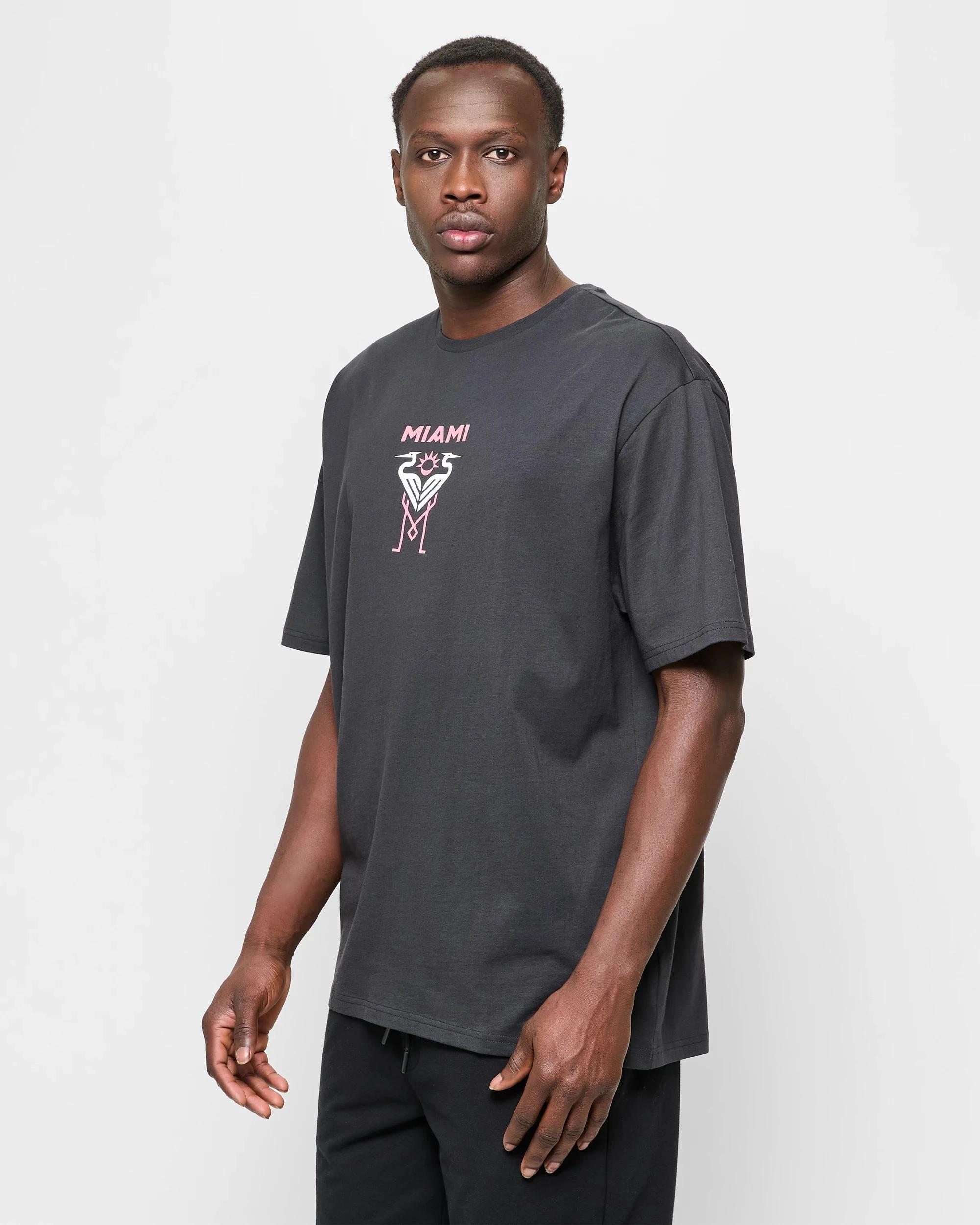 3 Target Australian Cotton MLS Inter Miami T-Shirt BLACK, 3 of 5