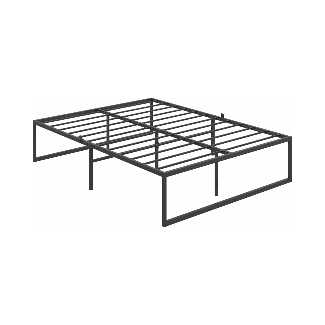 1 Advwin Double Metal Bed Frame Black, 1 of 8