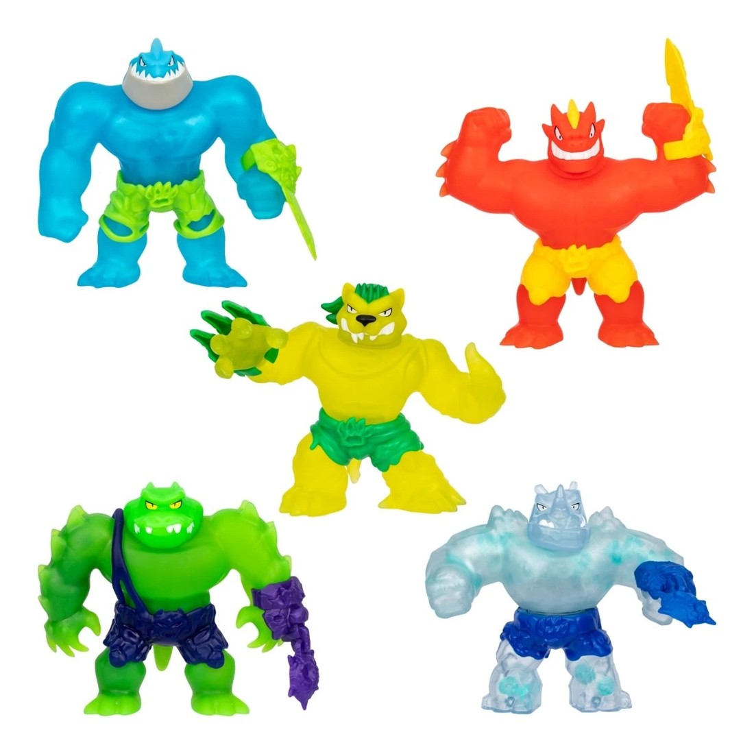 3 Heroes of Goo Jit Zu S13 Meteor Madness Hero Pack - Assorted, 3 of 10
