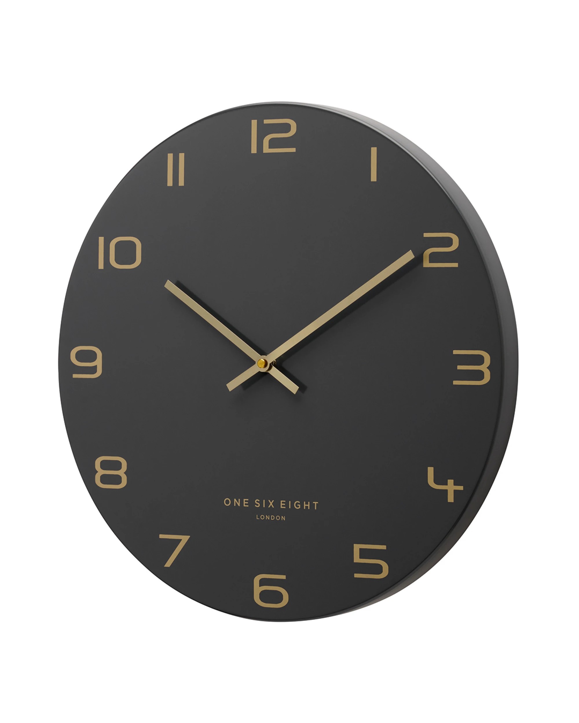 2 One Six Eight London Blake Silent Wall Clock - 30cm - White, 2 of 3