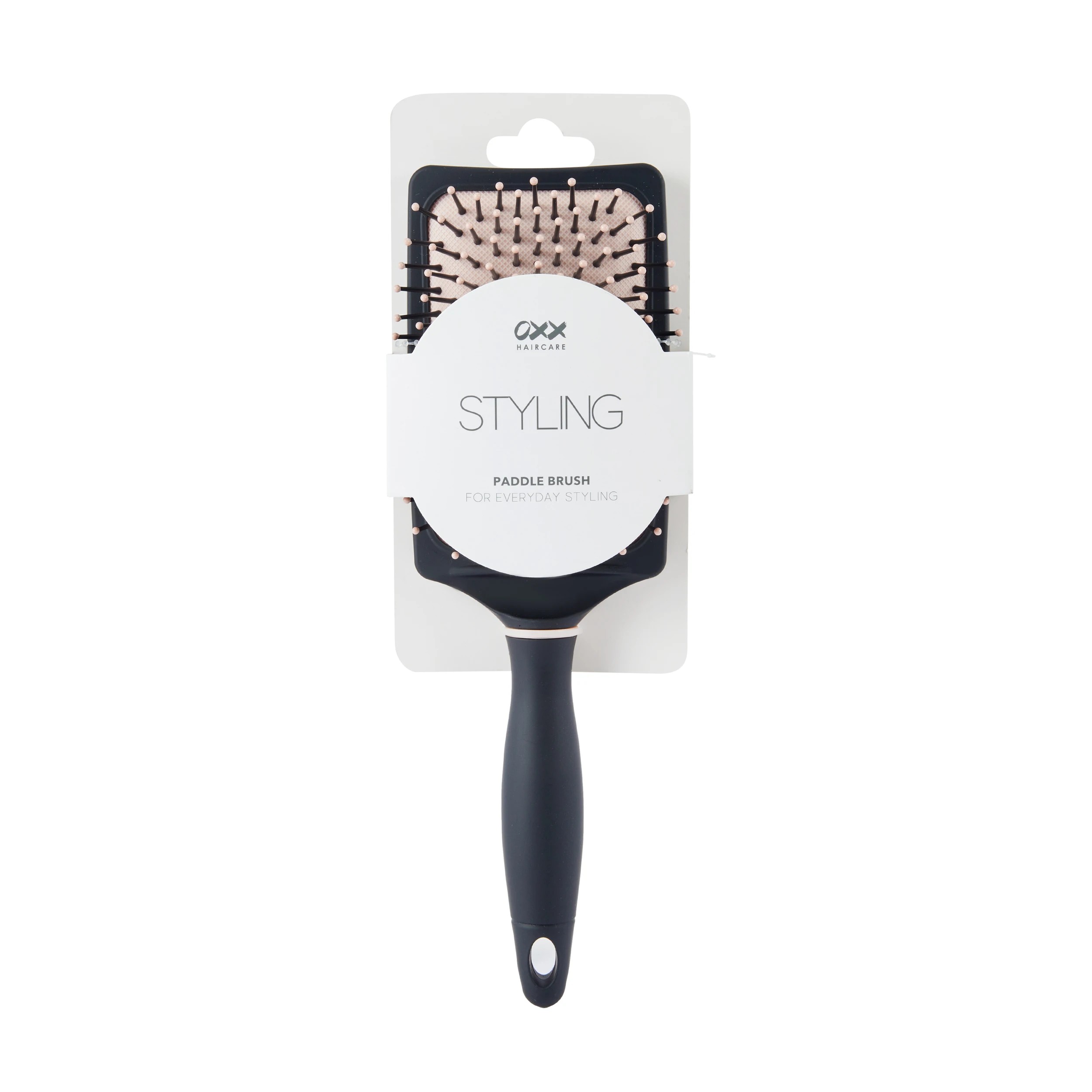 4 OXX Haircare Styling Paddle Brush - Black and Pink, 4 of 4