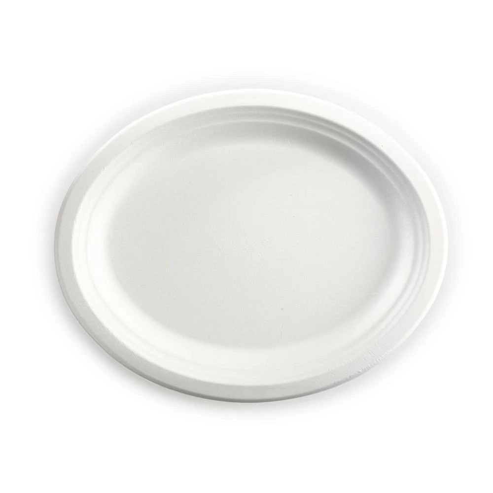 3 Biopak Oval Plates 10 Pack, 3 of 3