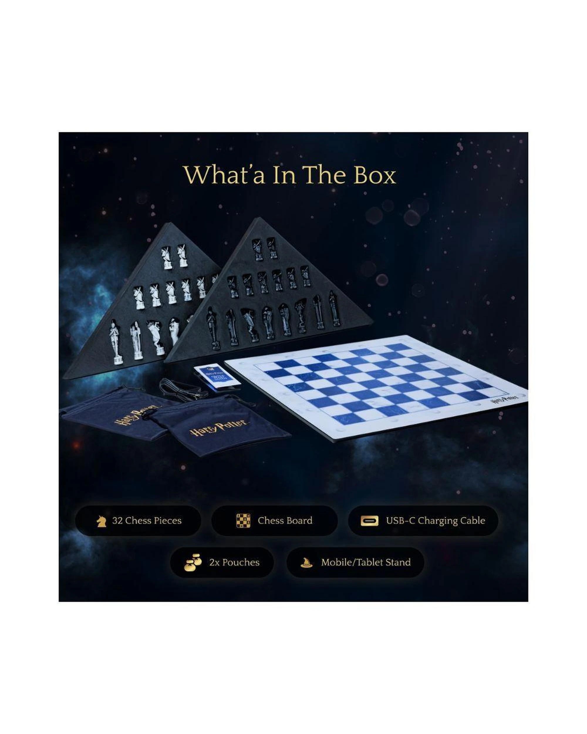 7 Particula GoChess Mini Wizard Harry Potter Edition Smart Bluetooth Chess Set, 7 of 10