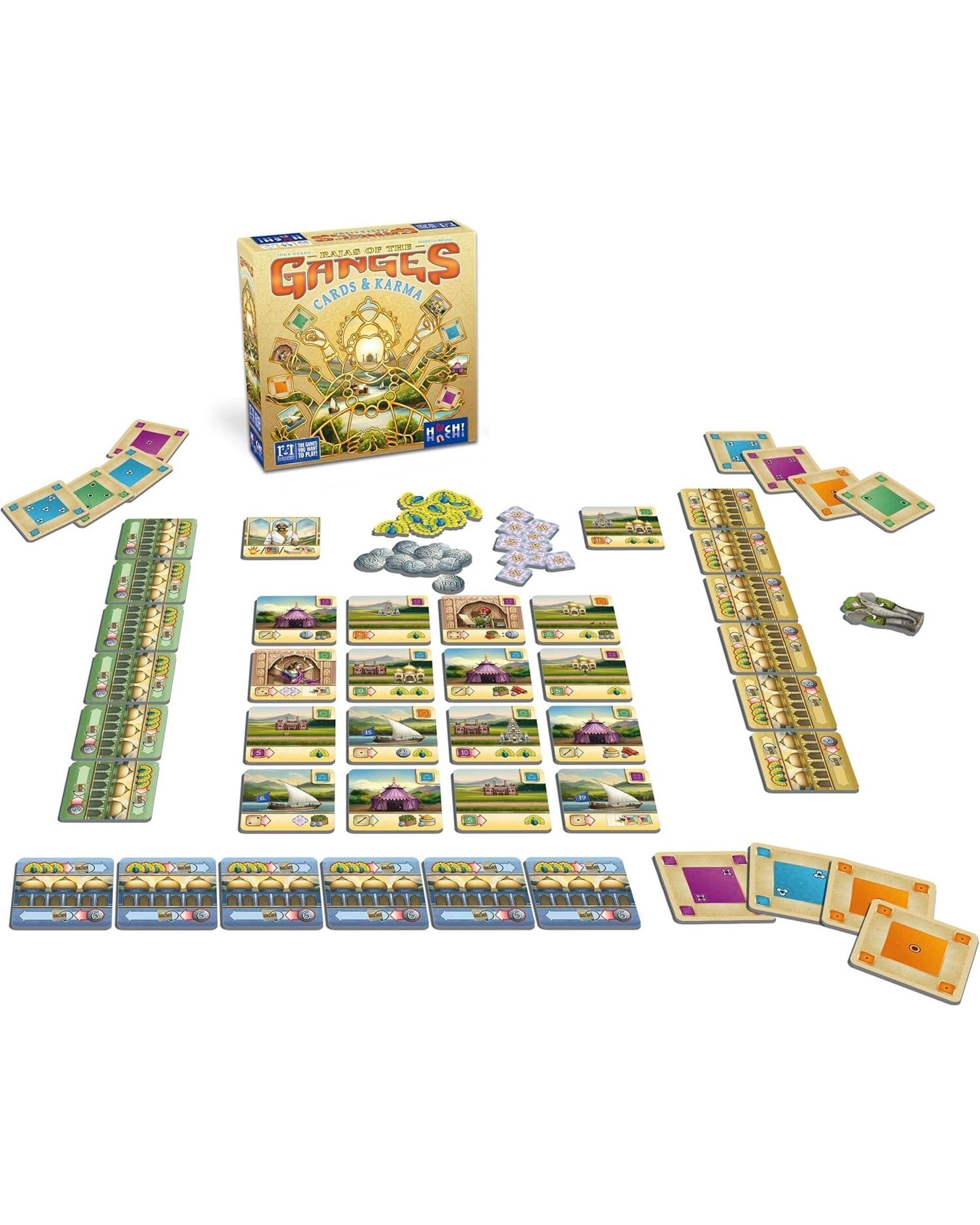 2 Rajas of the Ganges Cards and Karma Card Game, 2 of 7