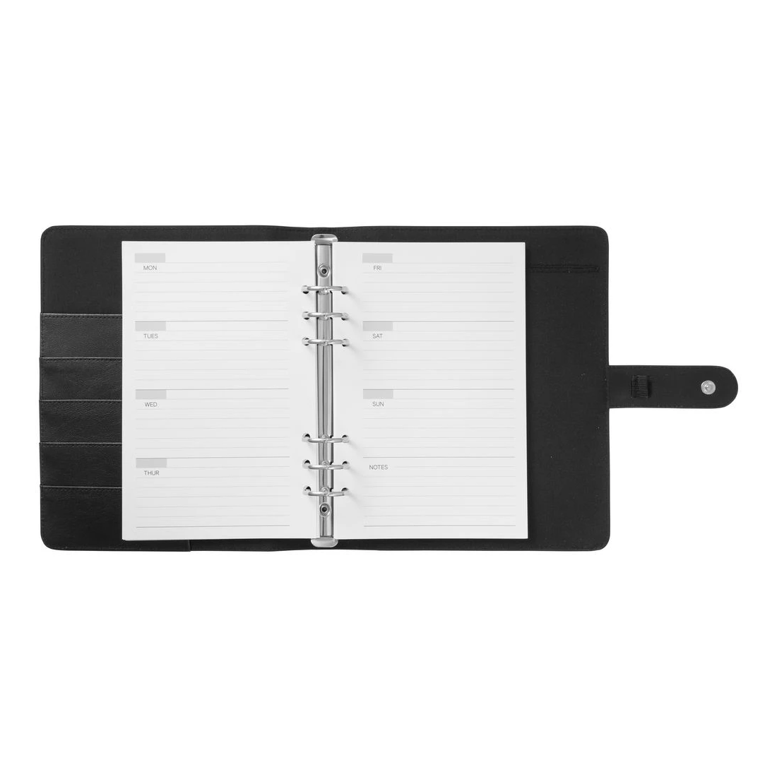 2 Otto Desk Undated Weekly Time Planner Refill Plain, 2 of 2