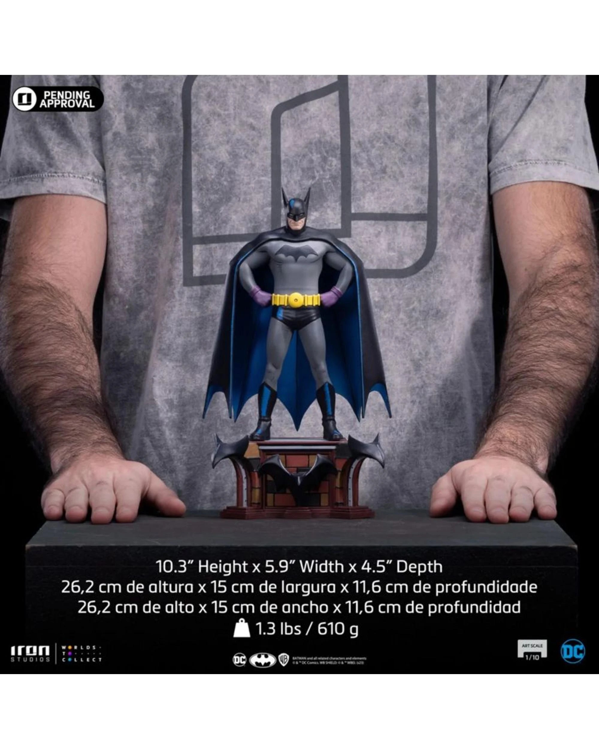 7 Batman 85th Anniversary Batman Detective 1:10 Scale Statue, 7 of 7