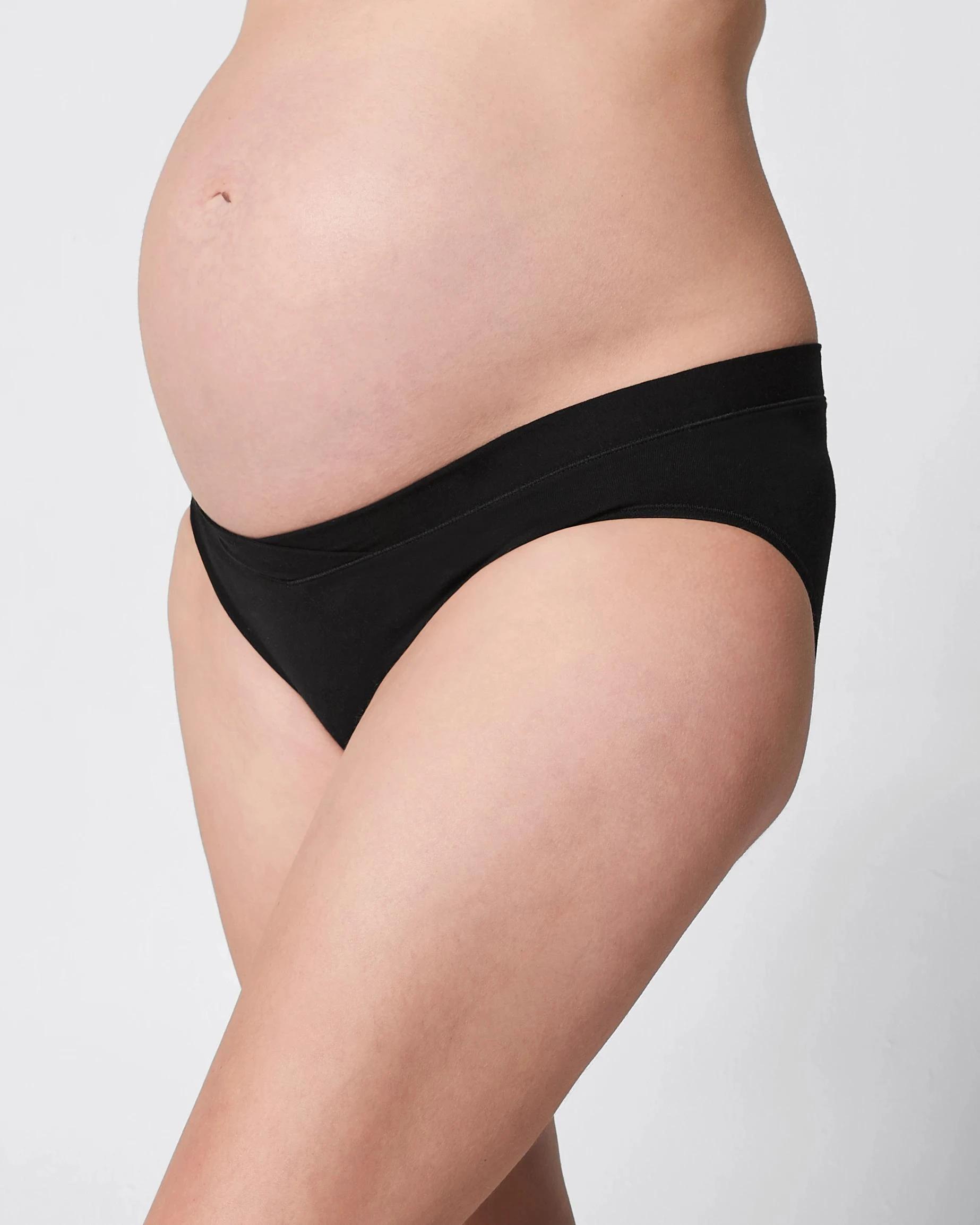 3 Target Maternity Underbelly Bikini Briefs; Style: LBF95588 BLACK, 3 of 4