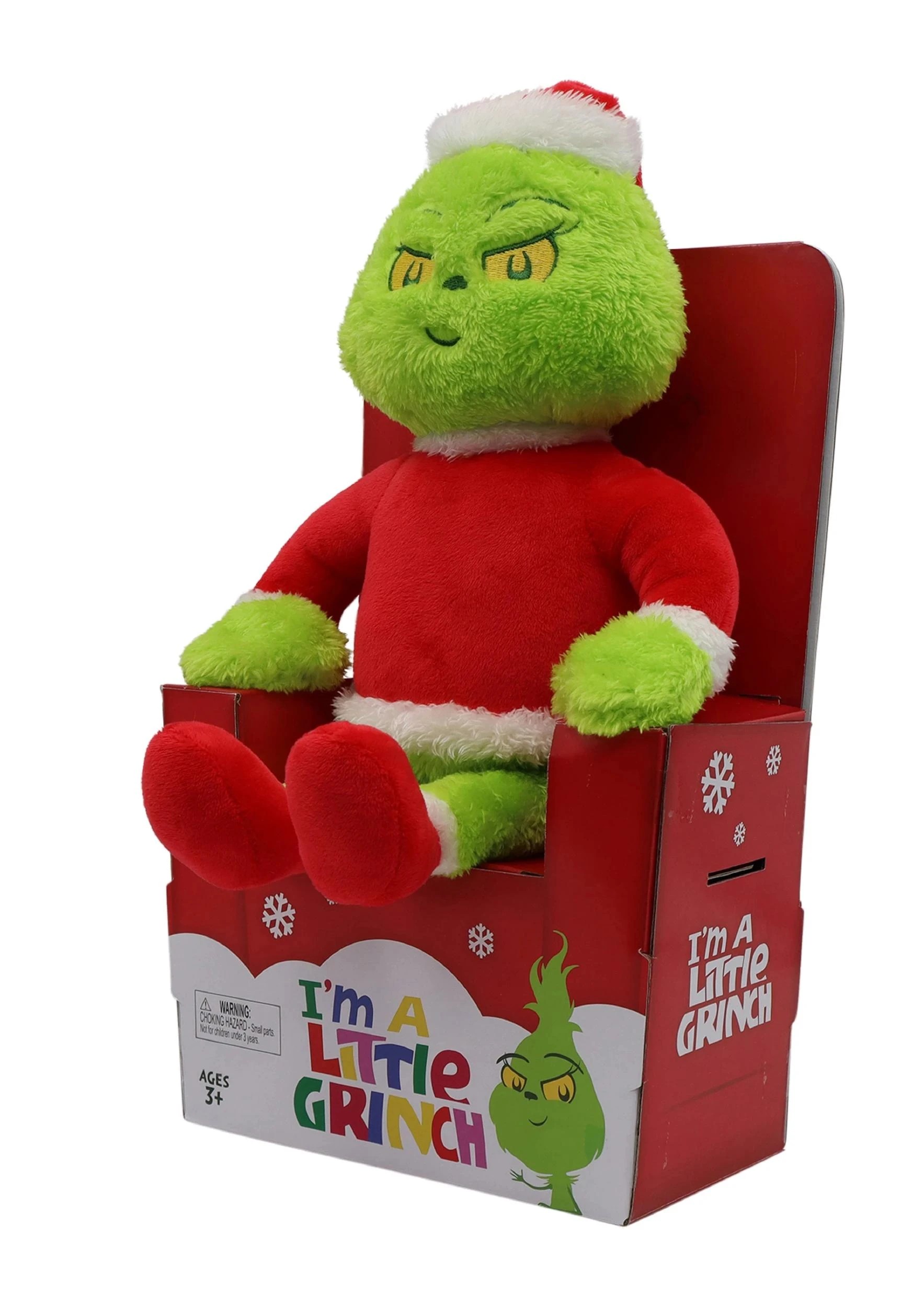 6 Dr Seuss The Grinch 12 Inch Plush In Couch Box Toy - Multi, 6 of 7