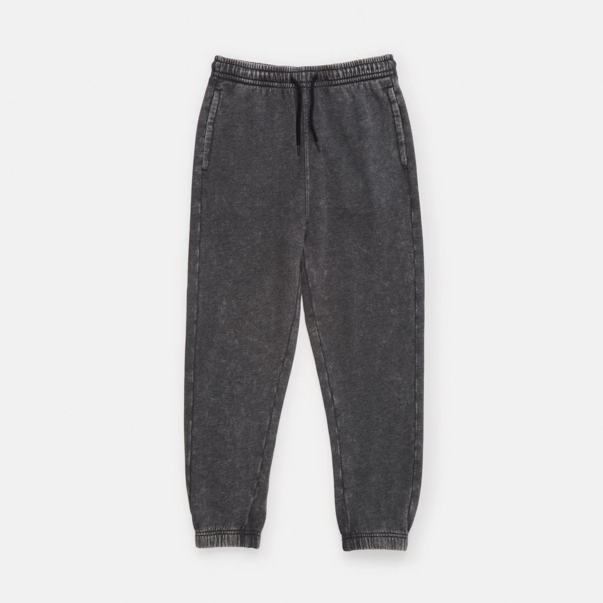 7 Washed Trackpants Black, 7 of 8