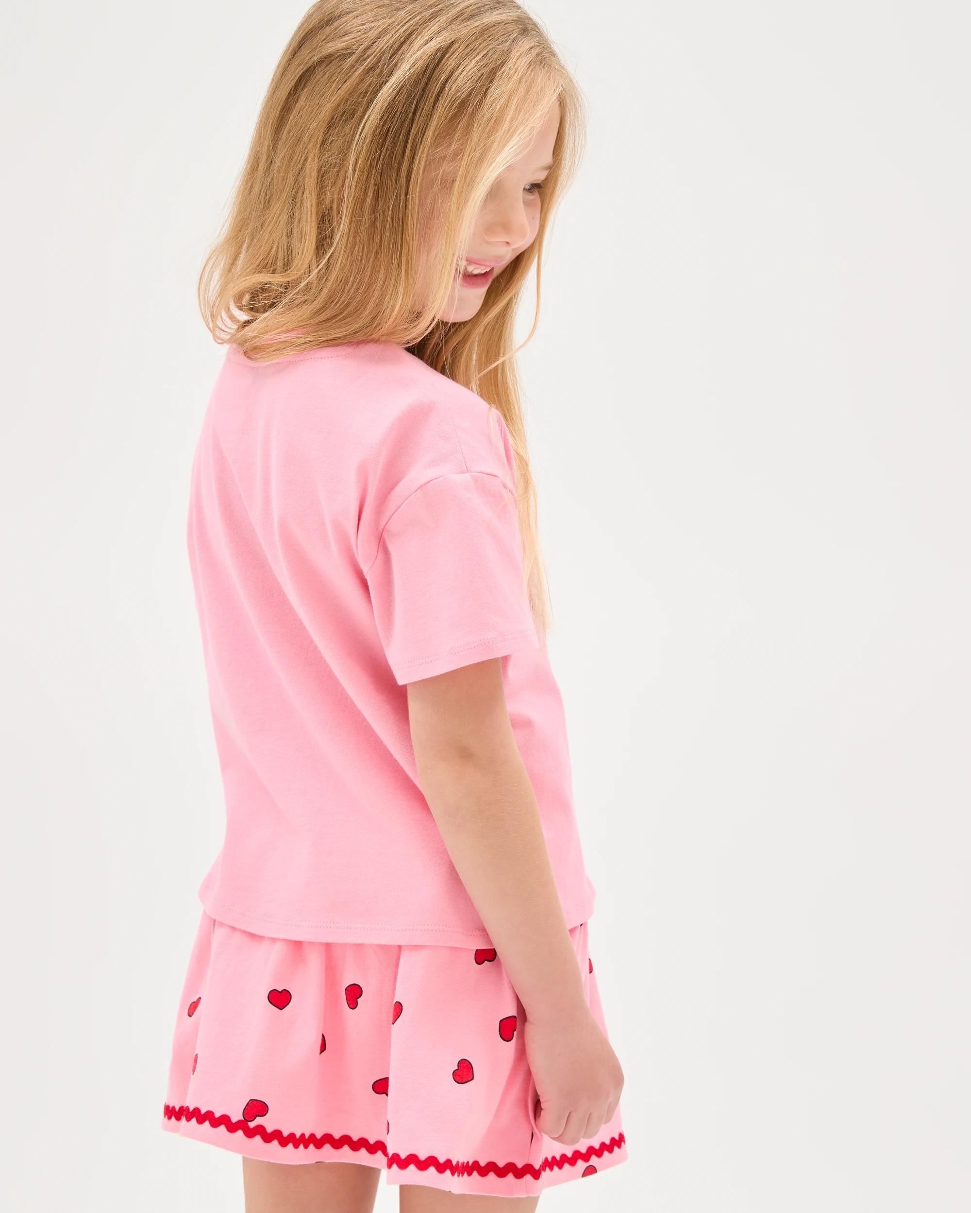 4 Hello Kitty Australian Cotton T-Shirt and Skort Set HELLO KITTY PINK, 4 of 7