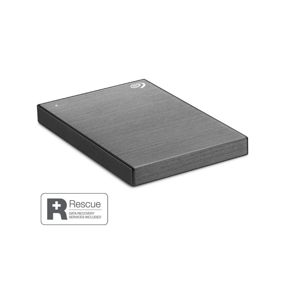 4 Seagate 2TB One Touch Portable Hard Drive Space Grey, 4 of 5