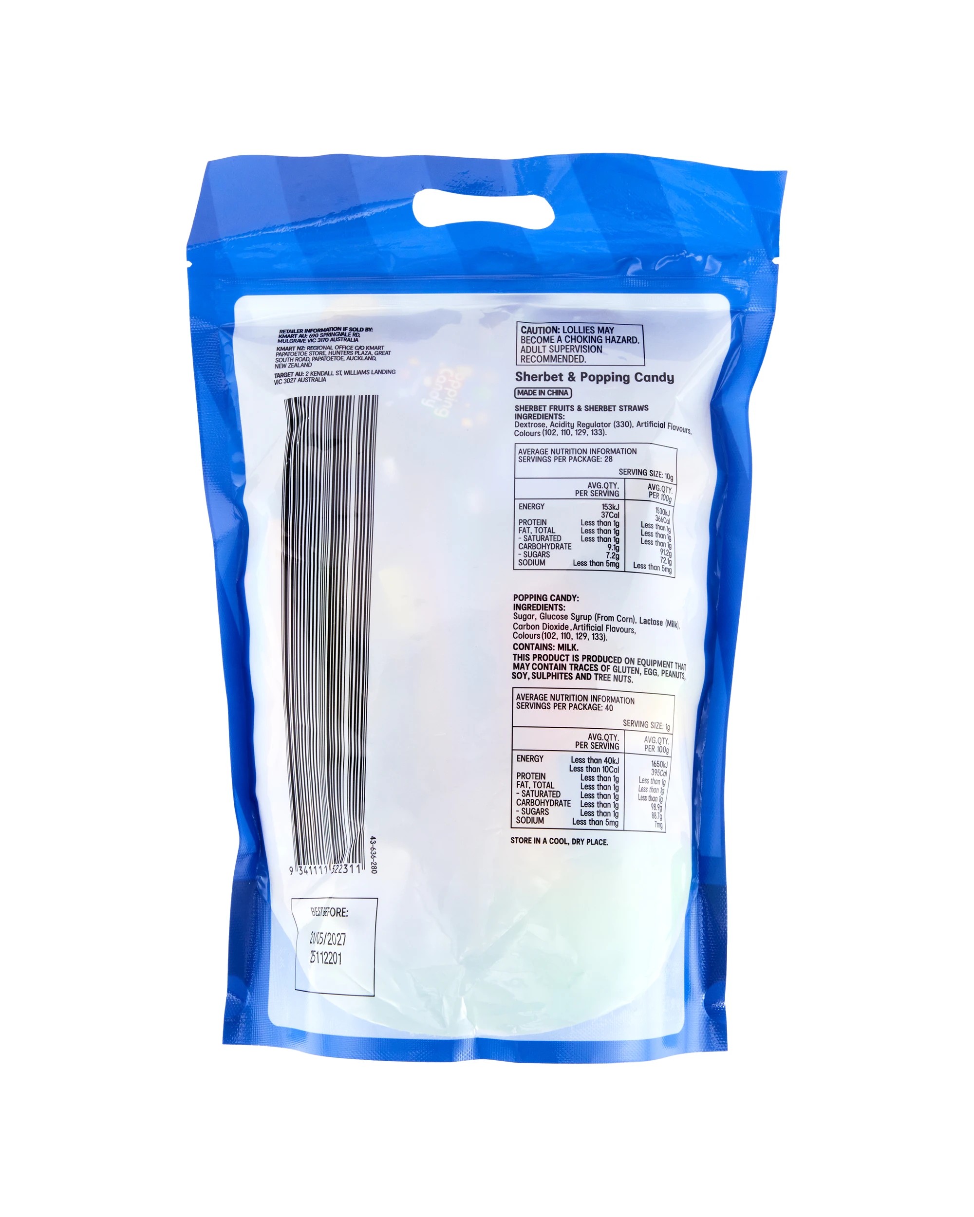 4 Sherbet & Popping Candy Mega Share Pack 320g, 4 of 4